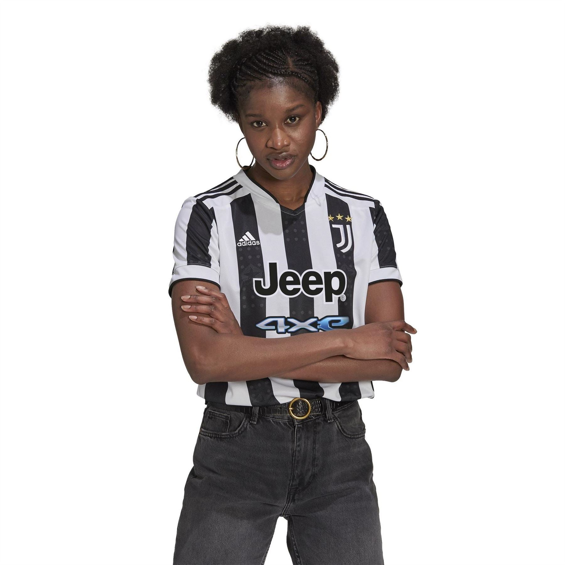 adidas Juventus Home Shirt 21 22 Ladies