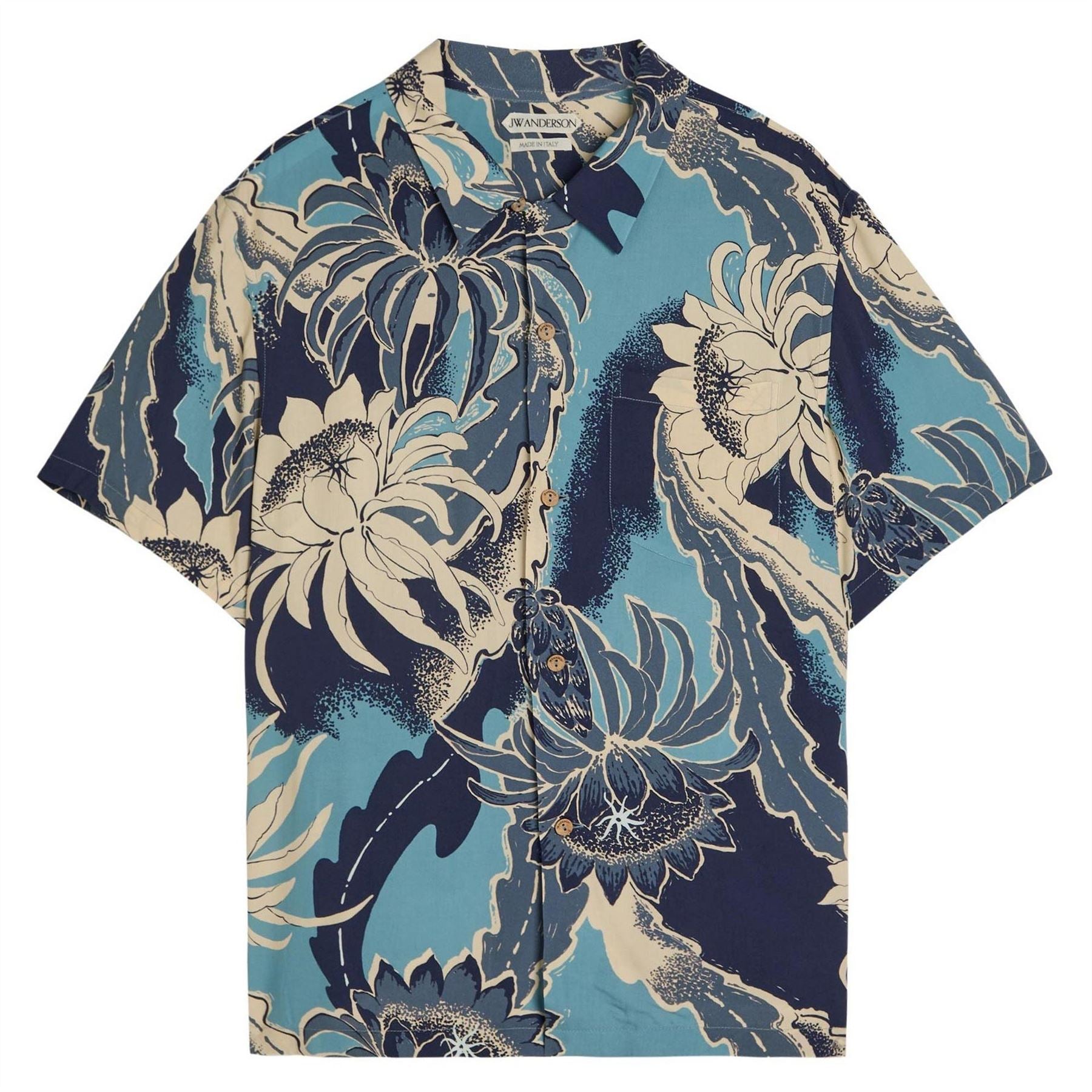JW Anderson Camp Collar S S Shirt