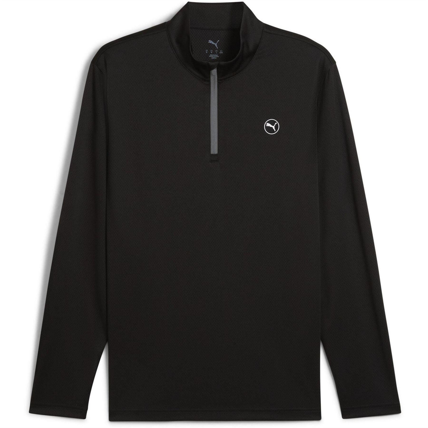 Puma Mens Pure 2.0 Texture Quarter Zip Jumper