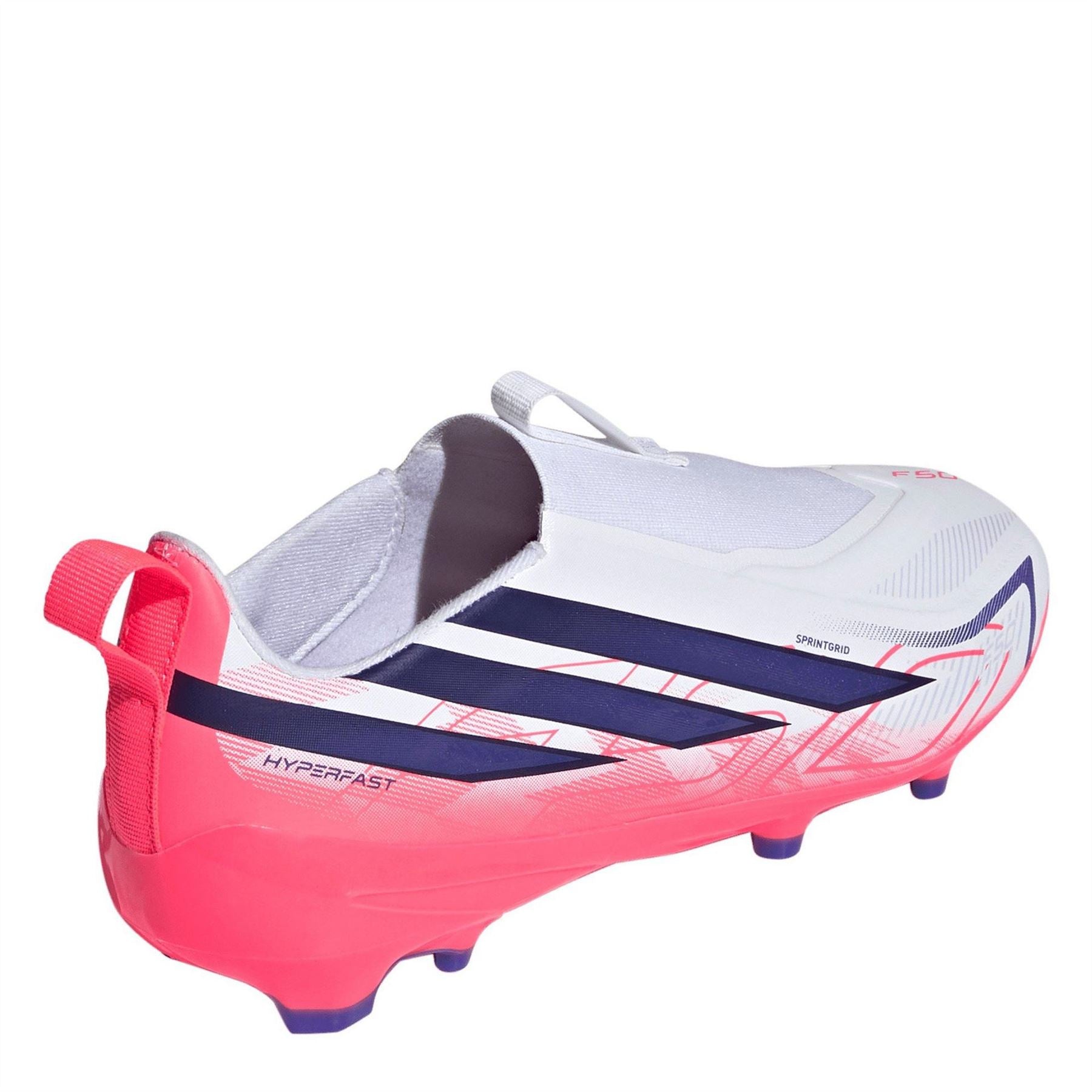 adidas Hyperfast League Laceless Firm Ground Football Boots Kids