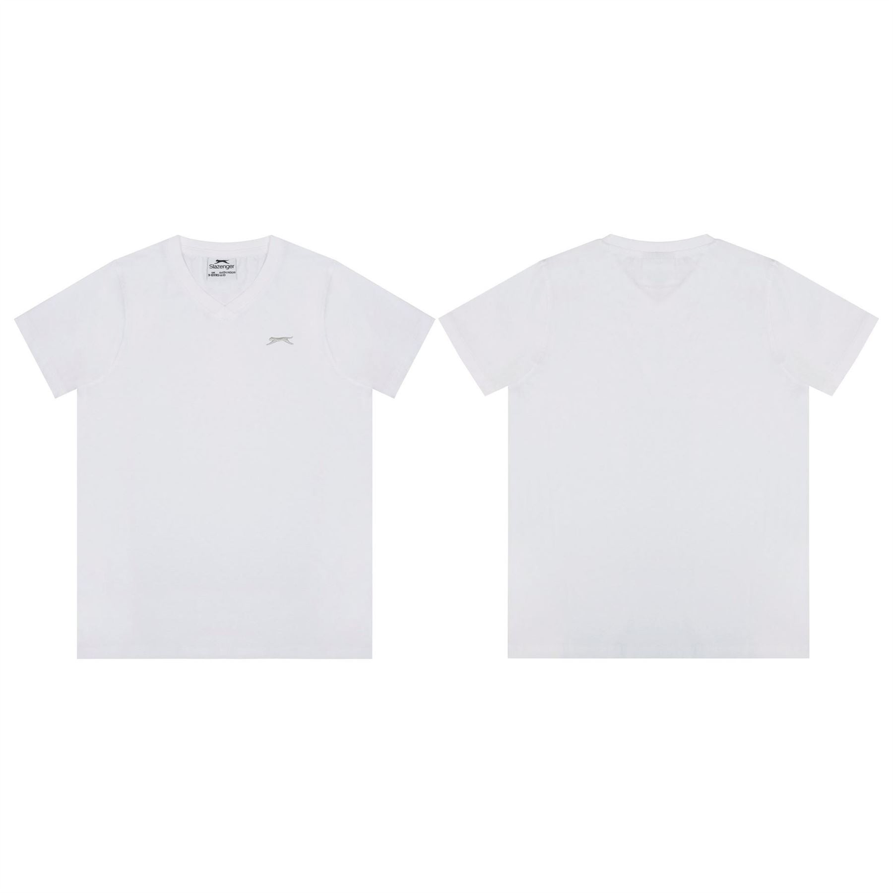 Slazenger V Neck T-Shirt Junior Boys
