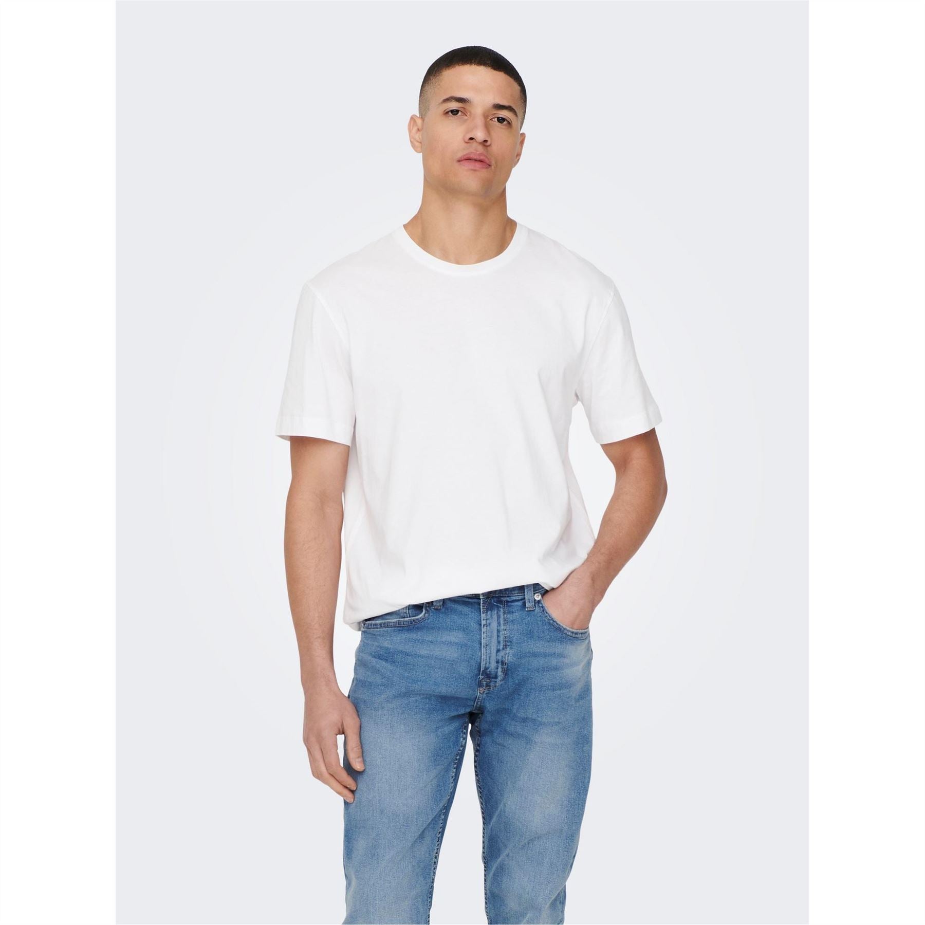 Only and Sons Max Life Regular Fit Short Sleeve T-Shirt