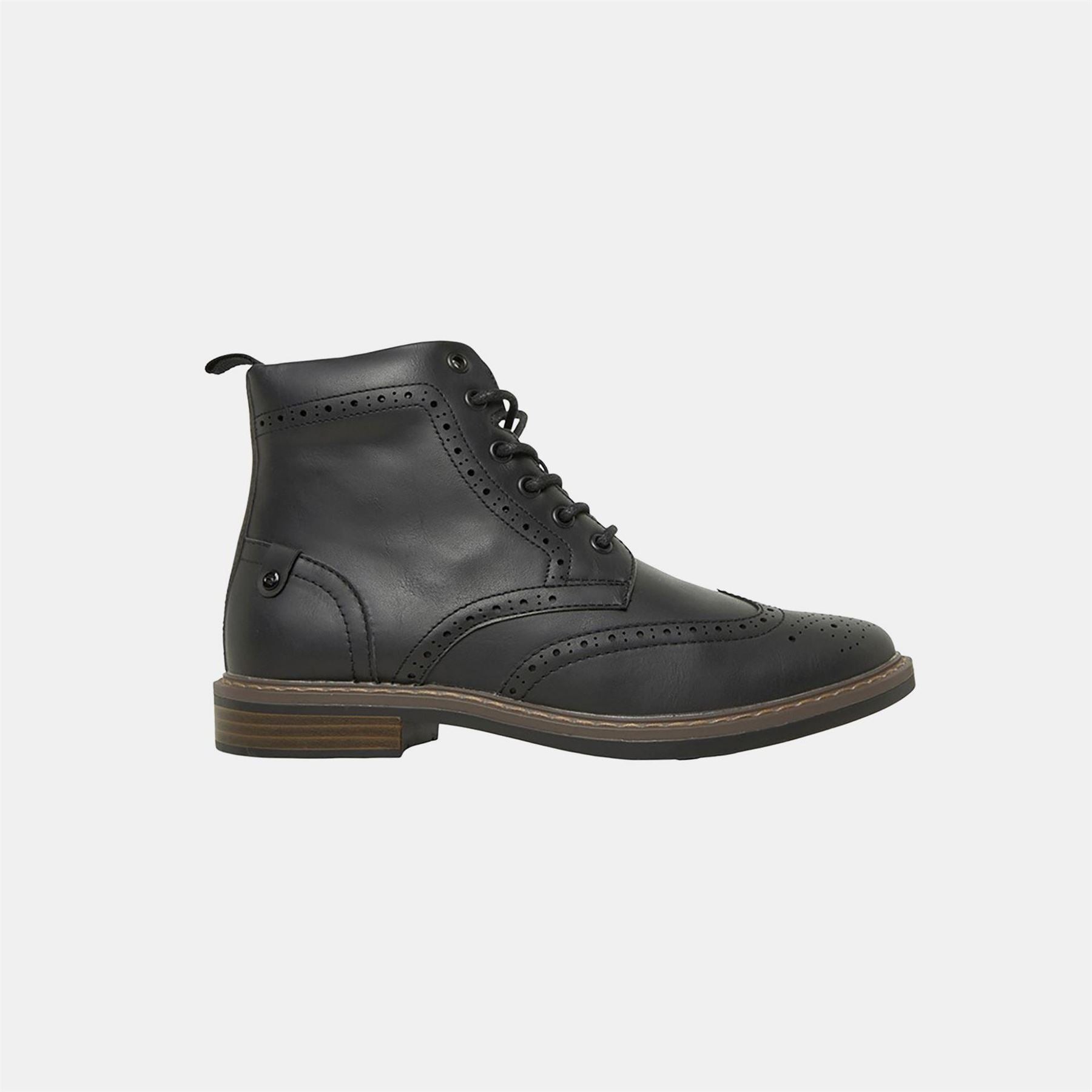 Nicholas Deakins Trigger Lace-Up Brogue Boots