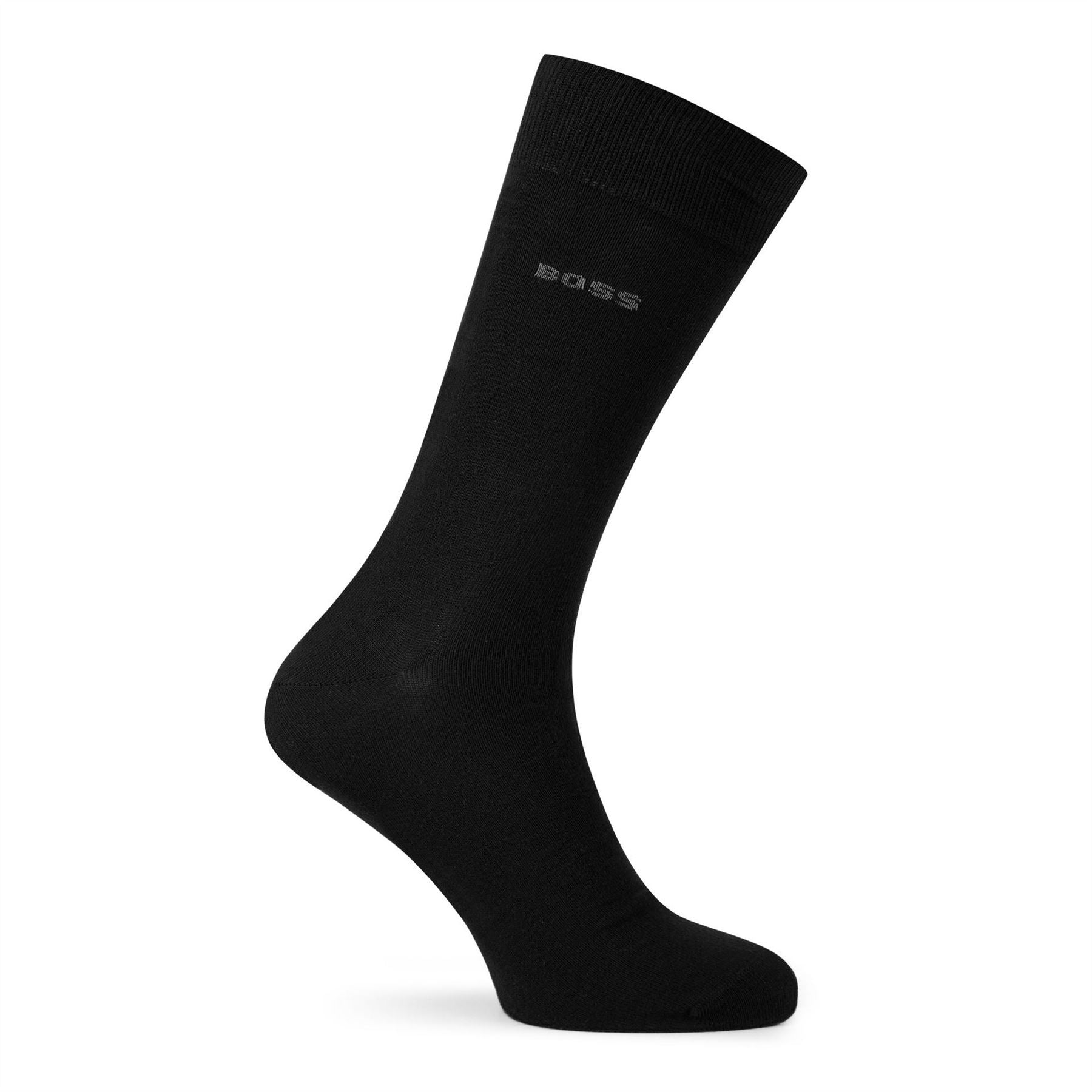 Boss BOSS BODYWEAR 2 Pack Cotton Crew Socks with Logo Detail