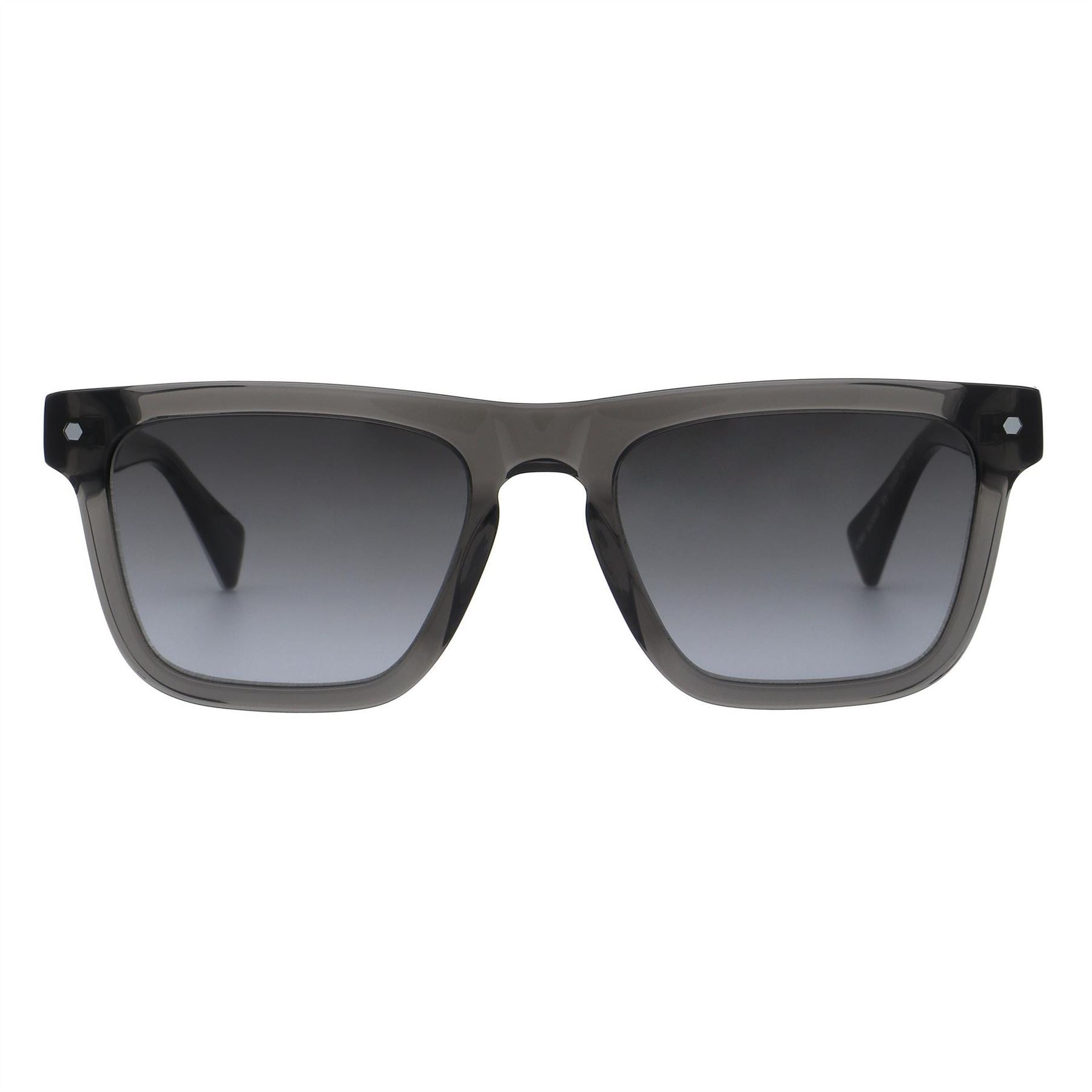 AllSaints Echo 63 Rectangle Full Rim Sunglasses