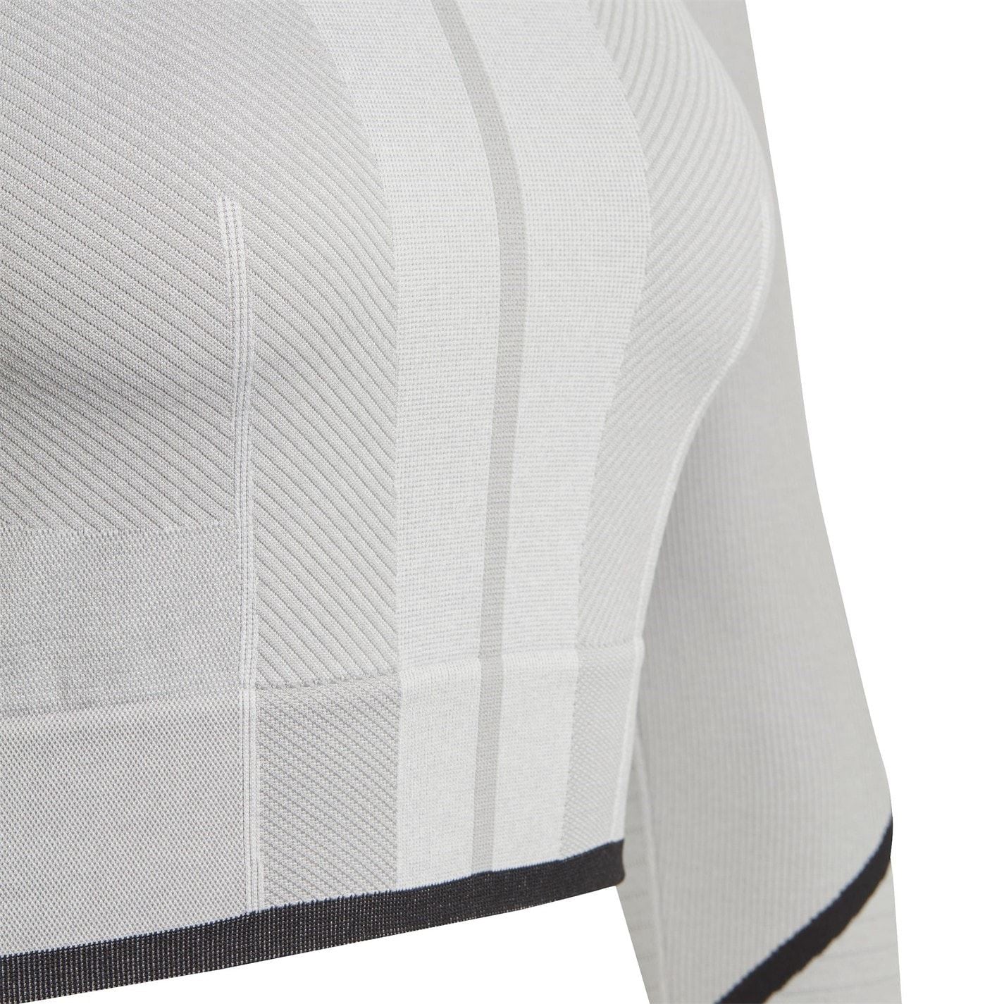 adidas Cropped Slim Fit Long Sleeve T-Shirt