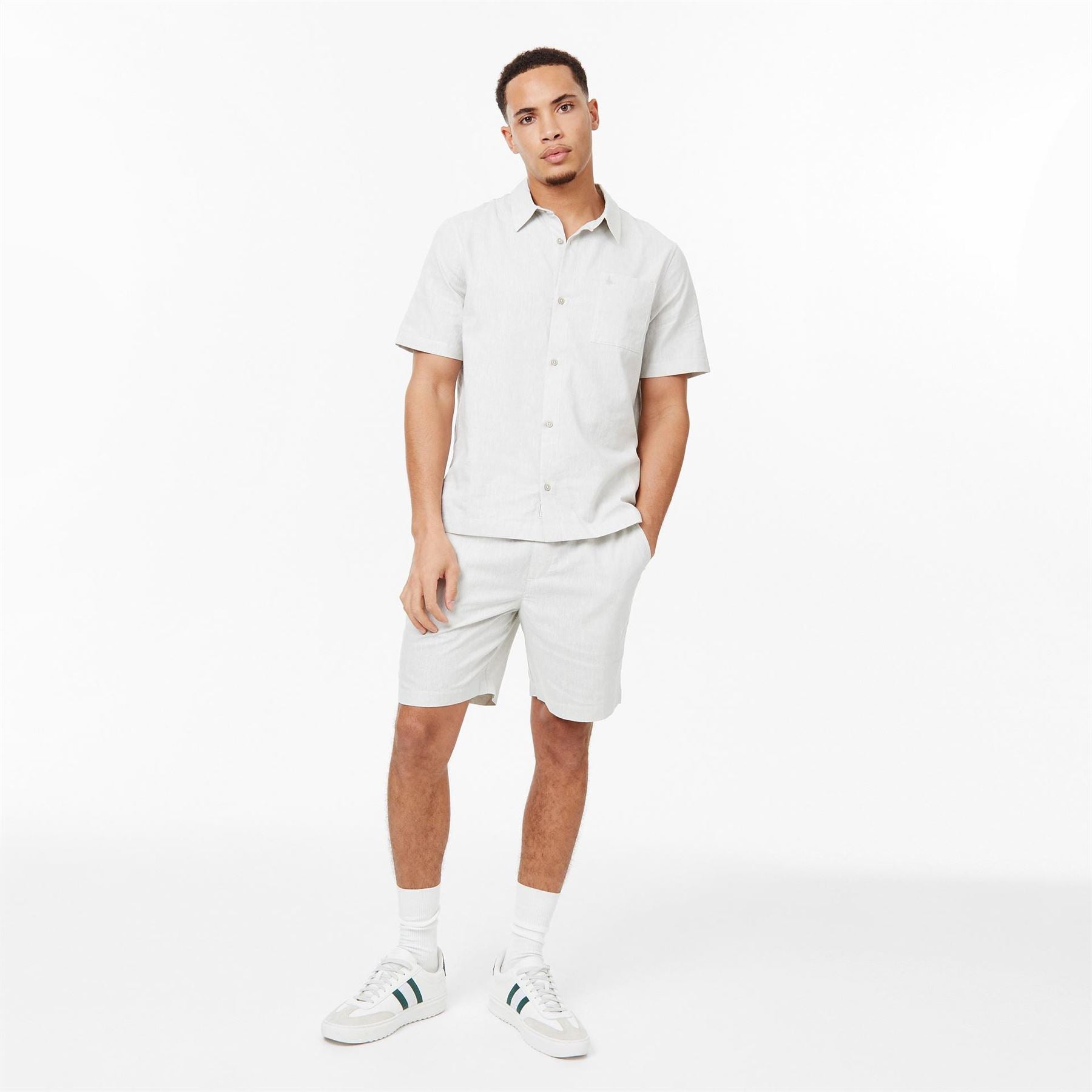 Jack Wills Short Sleeve Linen Shirt