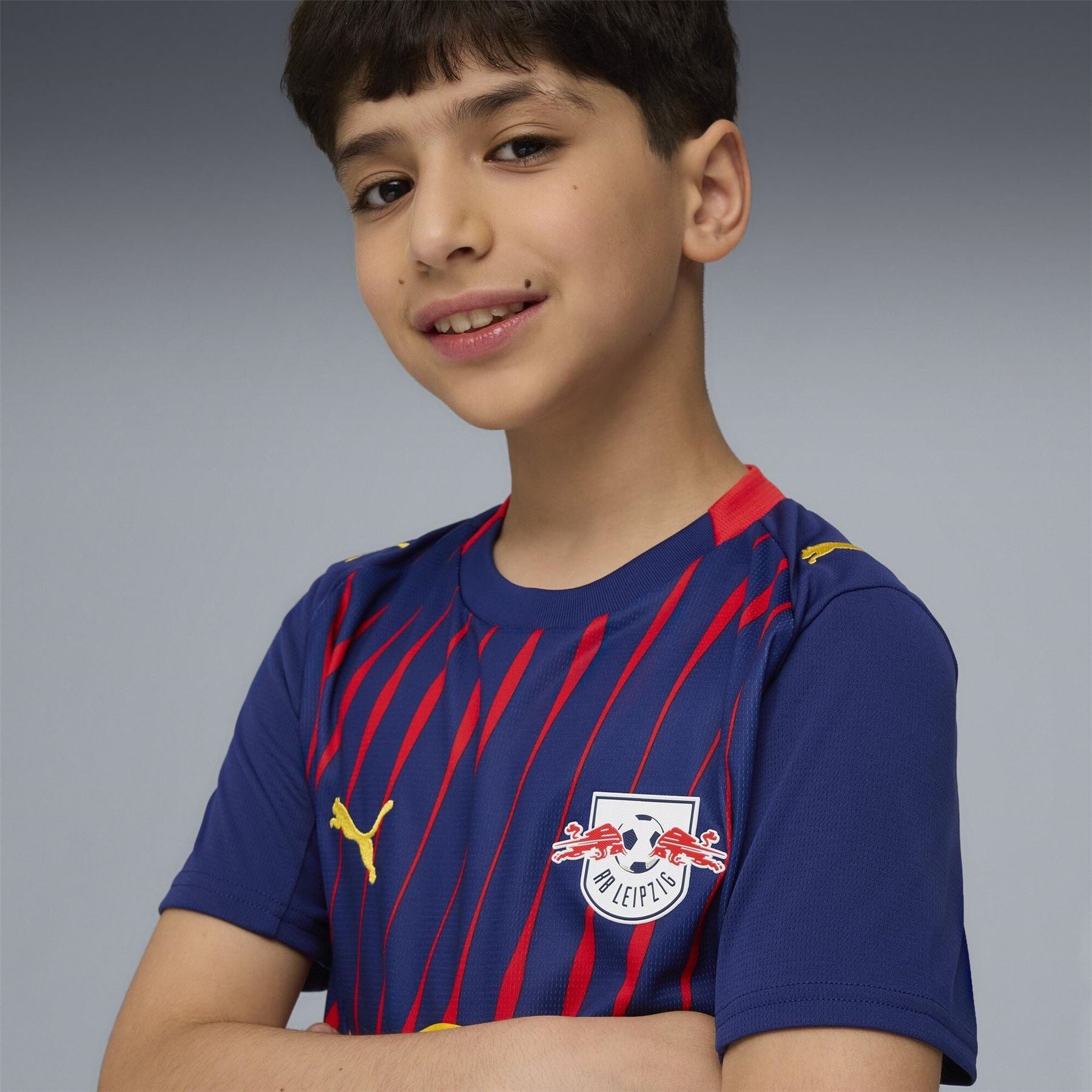 Puma Rb Leipzig Authentic Away Football Shirt 2025 2026 Juniors