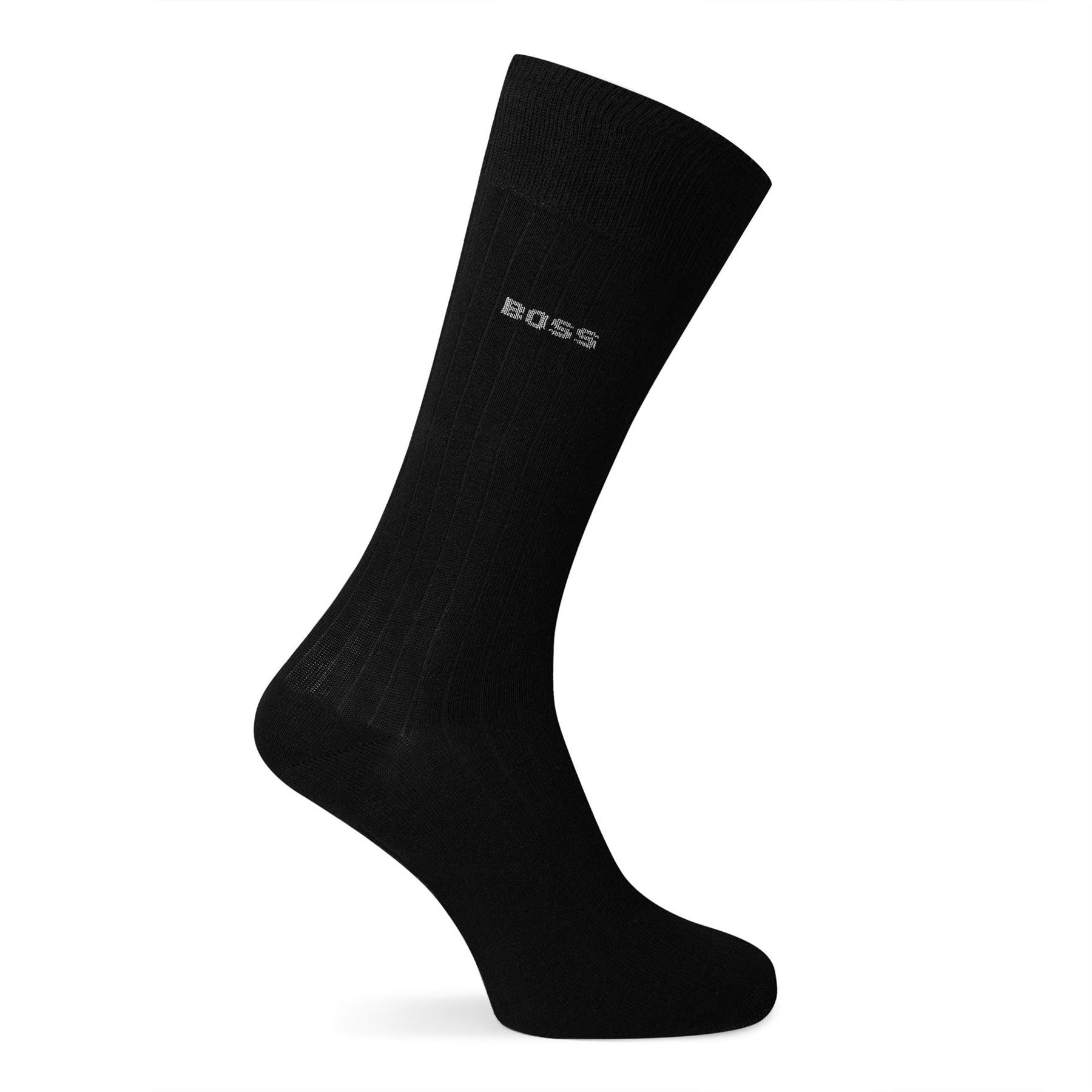 Boss 3 Pack Fine Rib Crew Socks
