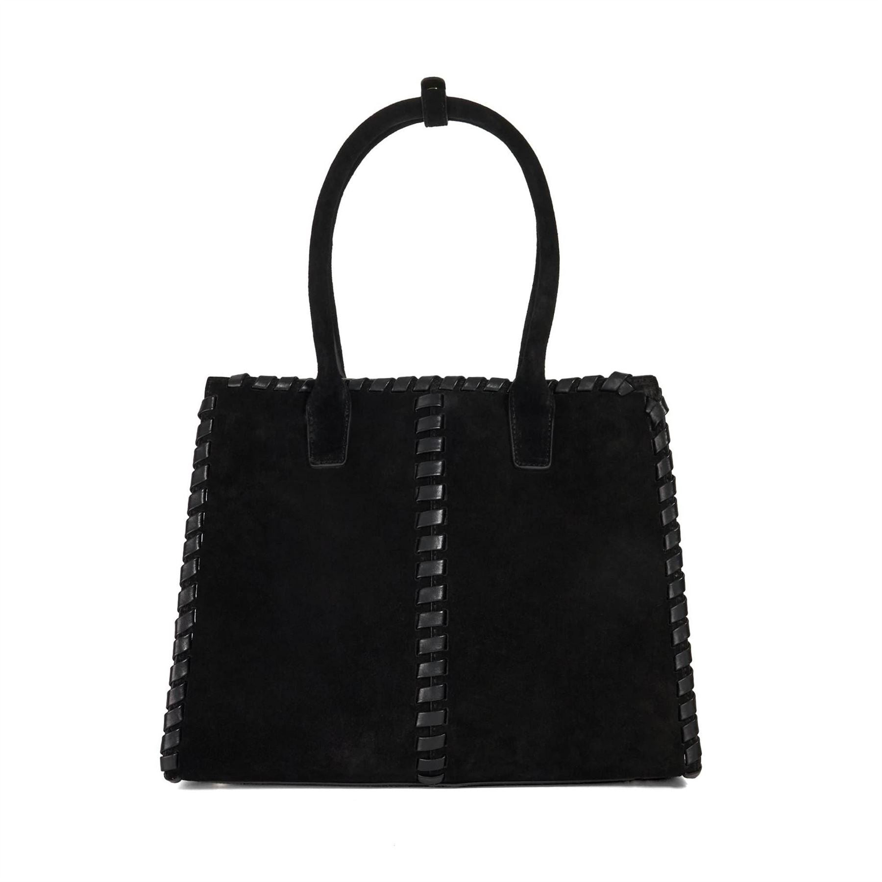 Dune London Darlingtons Trapezoid Shape Tote with Charm