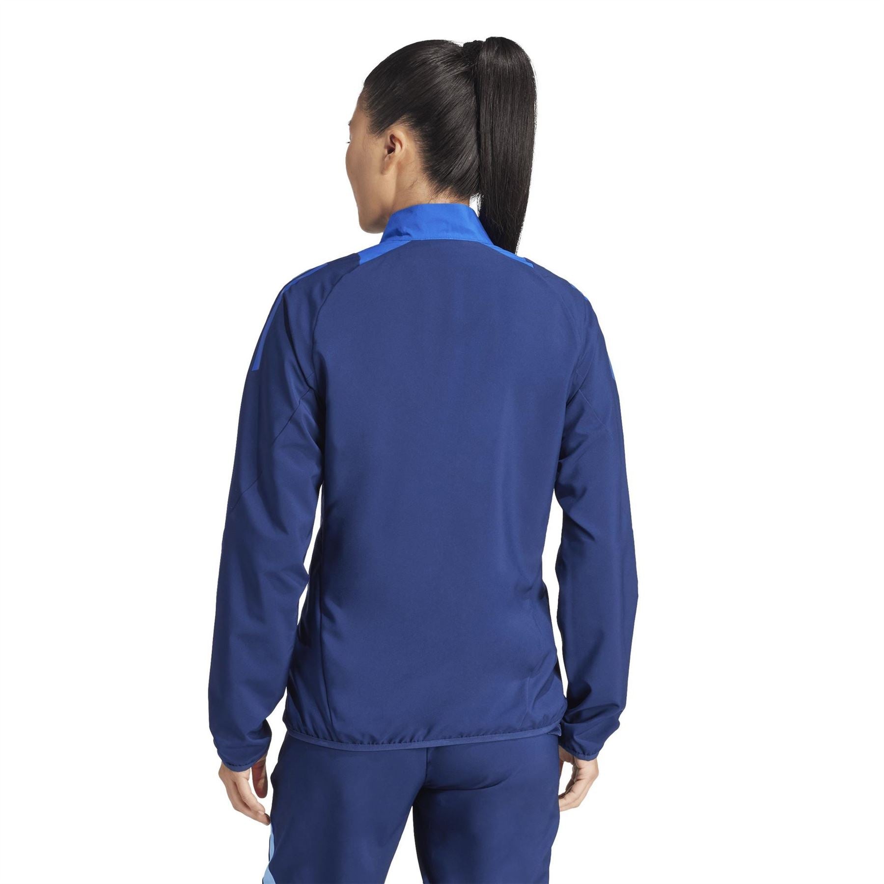 adidas Tiro24 Funnel Neck High Collar Long Sleeve Athletic Top