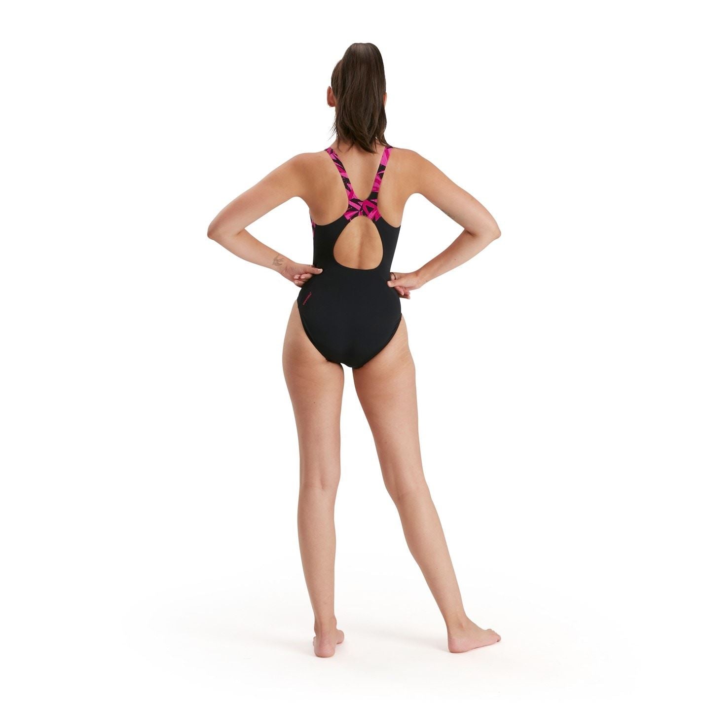 Speedo Hyperboom Splice Muscleback Swimsuit