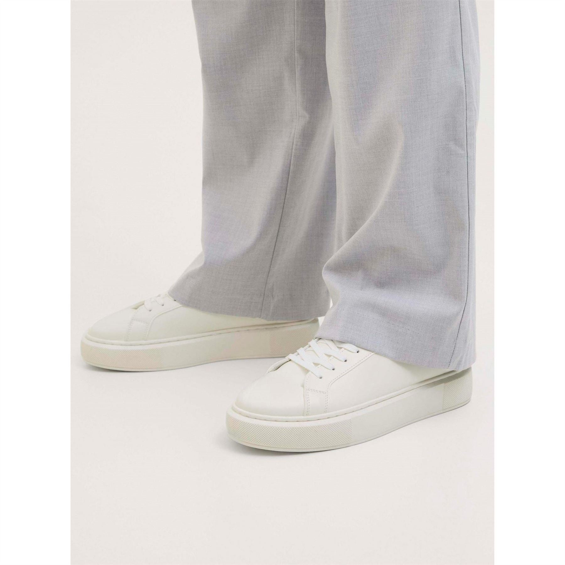 Jack and Jones Mens Cupsole Pu Sneakers