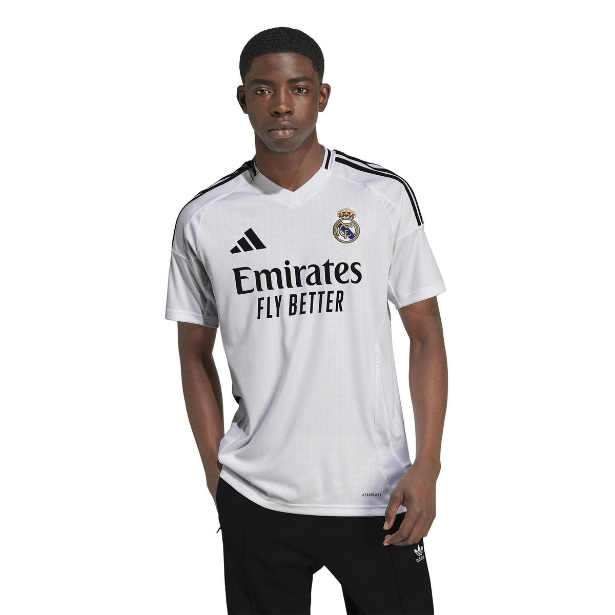 adidas Madrid Home Shirt 2024 2025 Adults