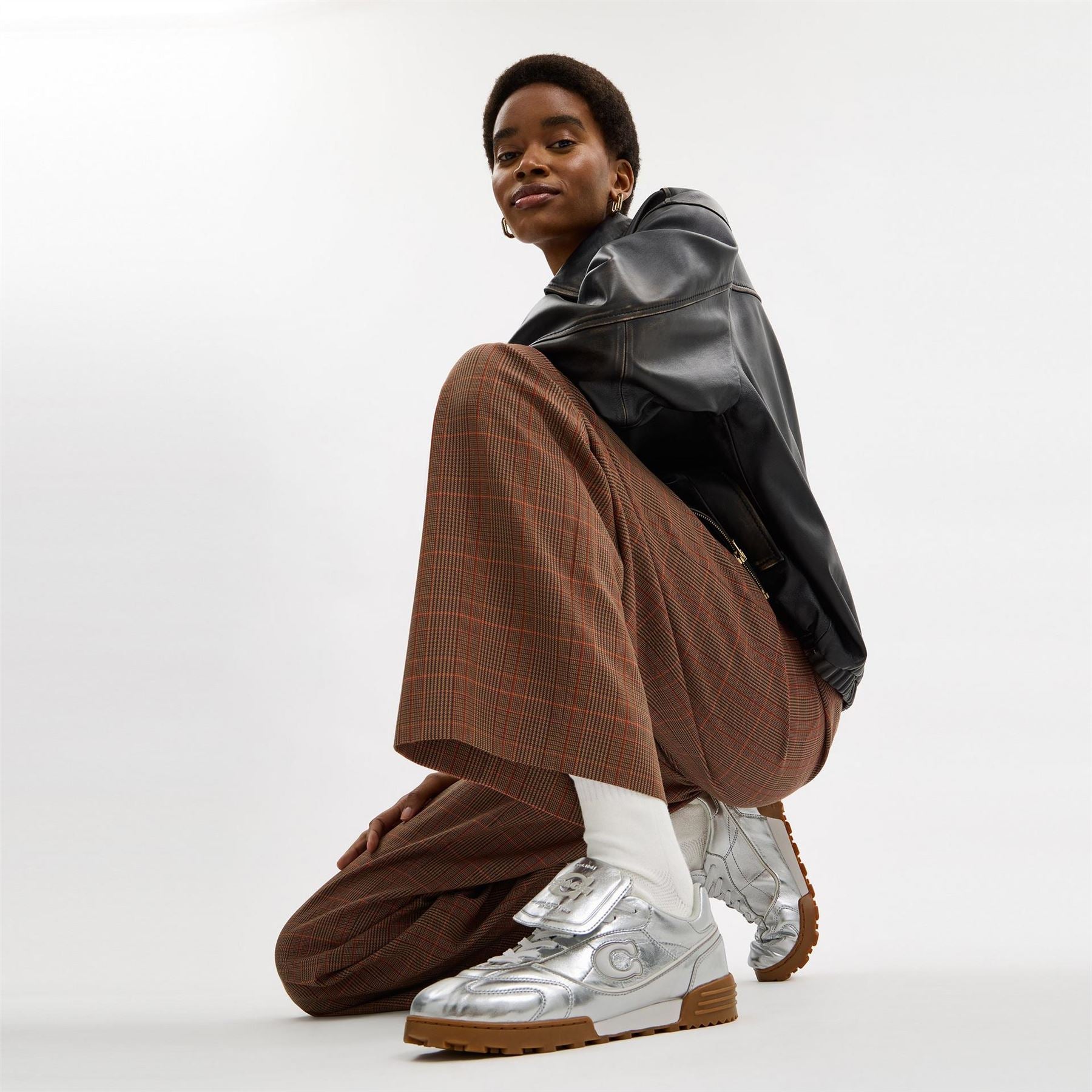 Coach Match Low Top Lace-Up Sneakers