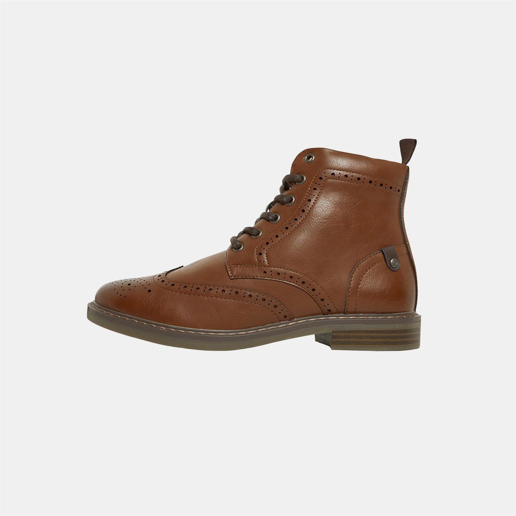 Nicholas Deakins Trigger Lace-Up Brogue Boots