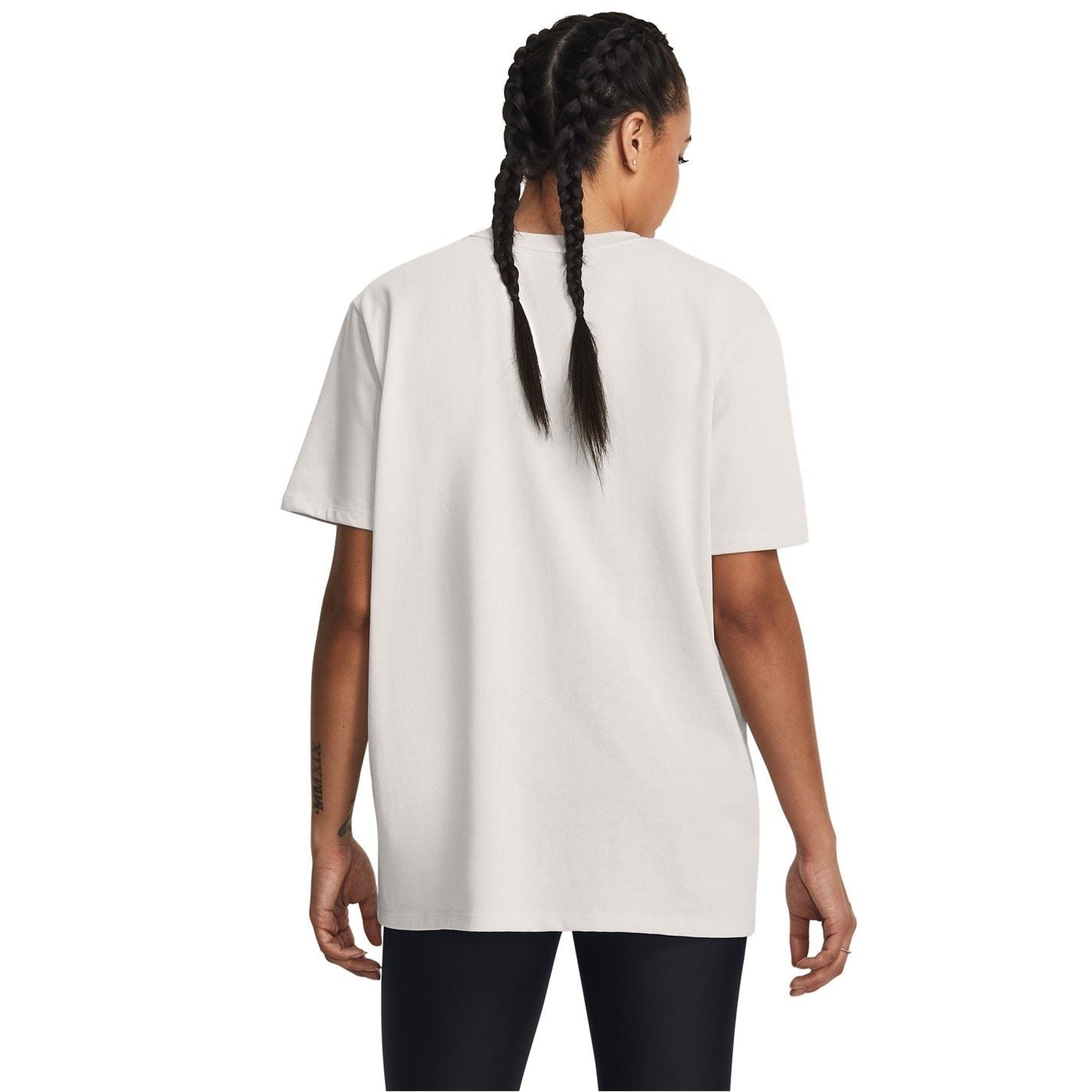 Under Armour Womens Project Rock Heavyweight Campus T-Shirt