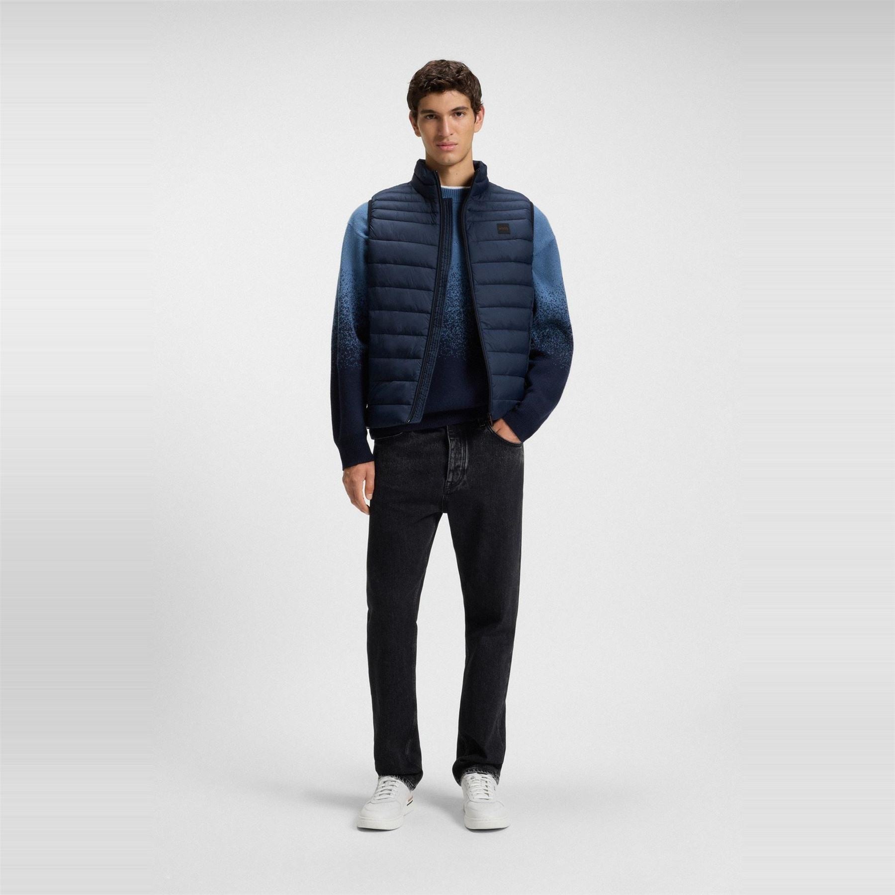Boss BOSS ORANGE Padded Lightweight Gilet   Tailored Fit (Odeno)