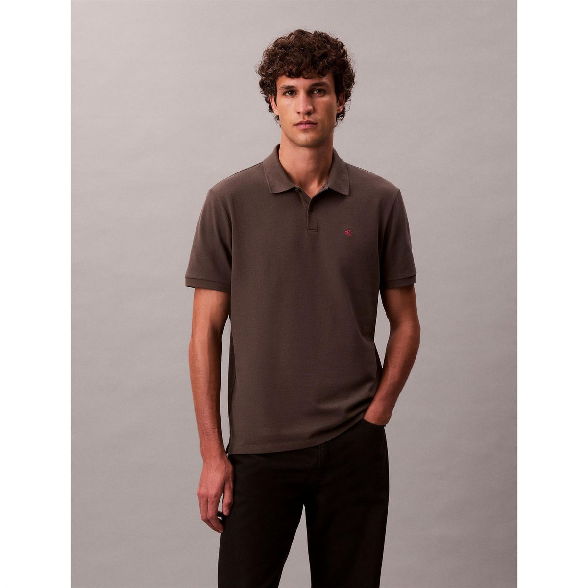 Calvin Klein Jeans Regular Fit Short Sleeve Polo Shirt