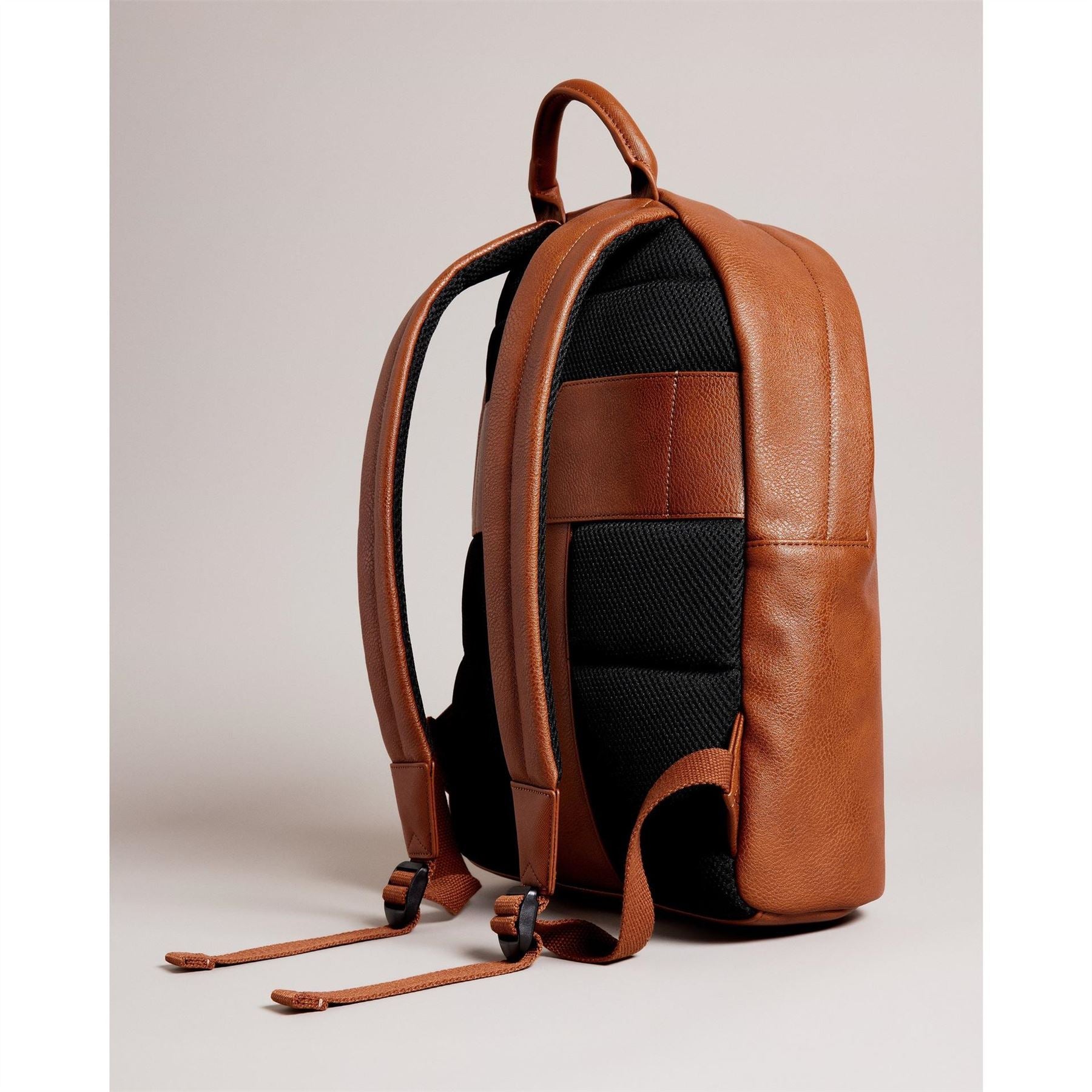 Ted Baker Striped Laptop Backpack with Embossed Logo