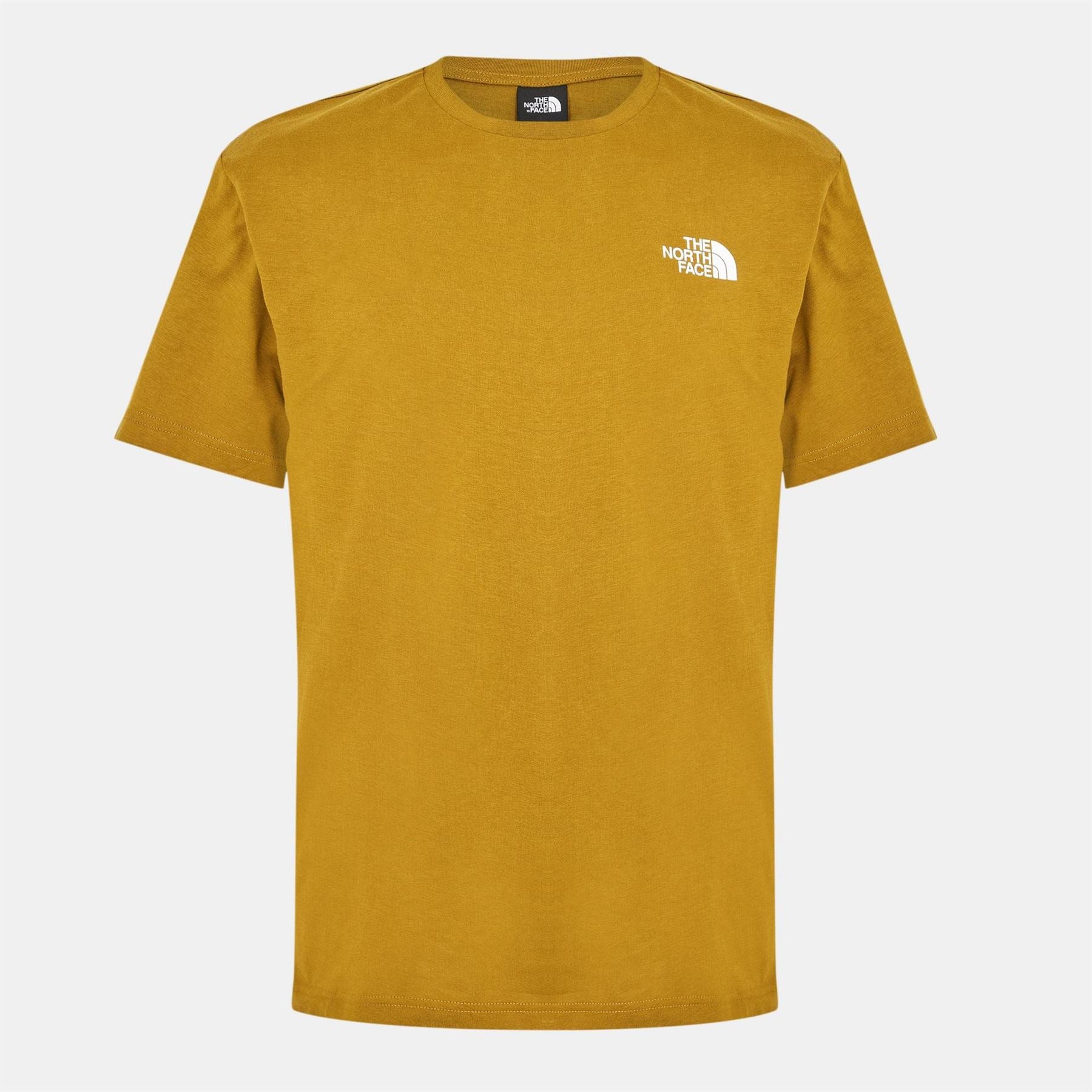 The North Face S S Box Nse Tee Smokey Brown Tnf