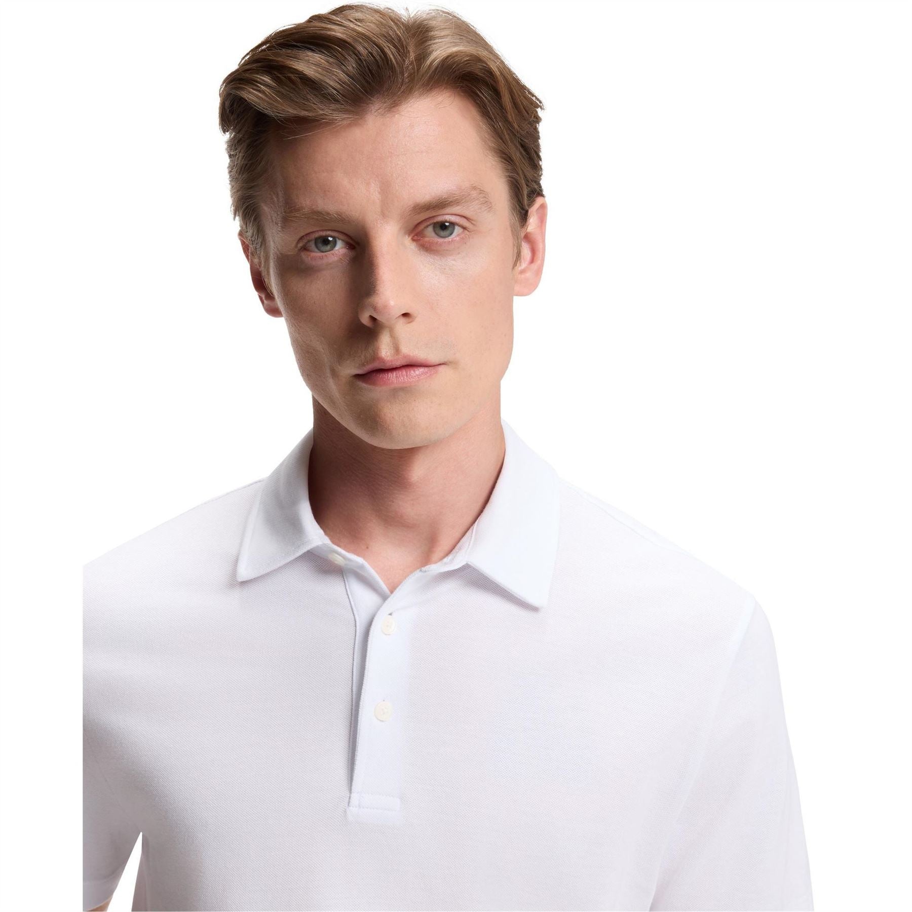 Boss Collared Neck Short Sleeve Regular Fit Shirt