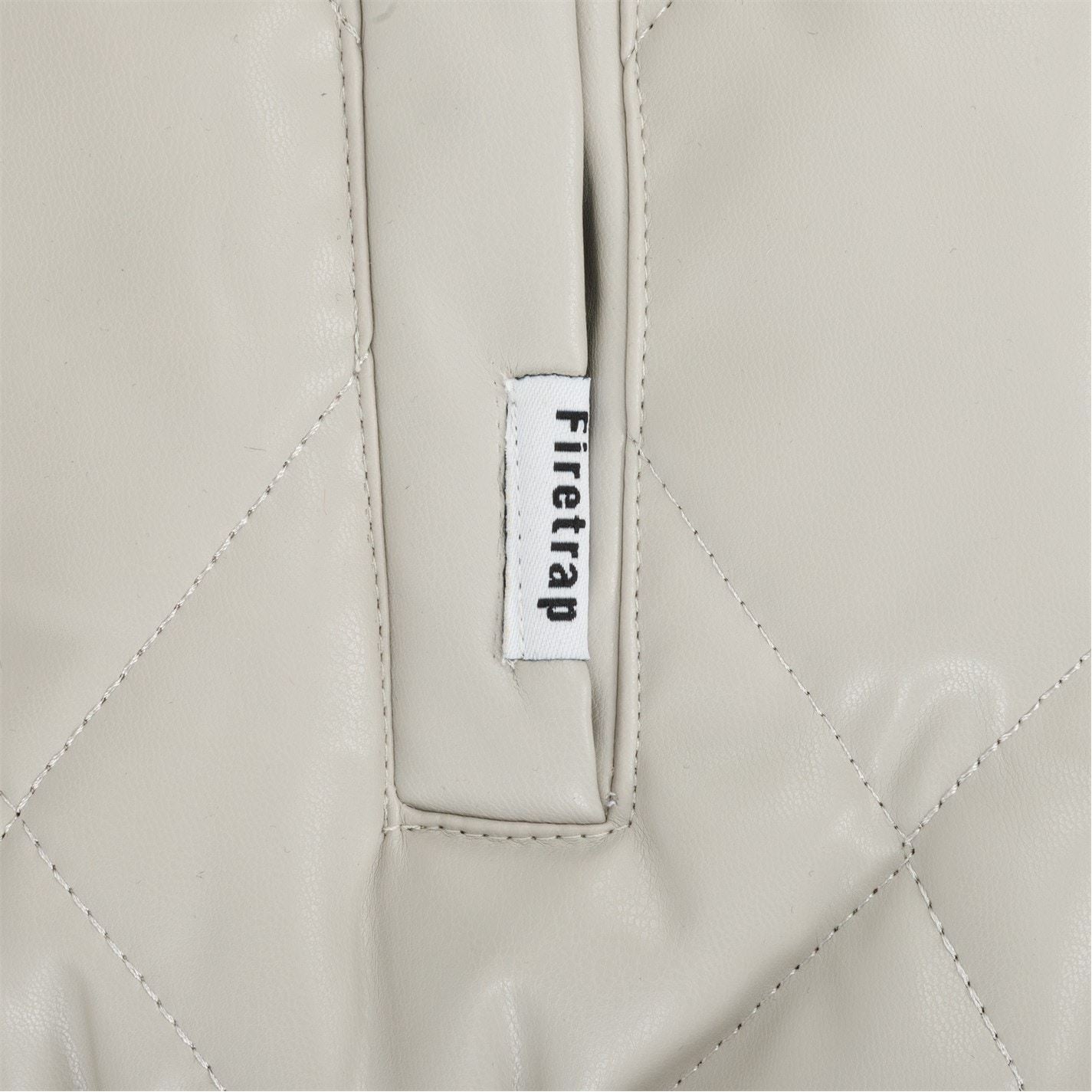 Firetrap Solid Patterned Snap Button Ribbed Cuff Bomber Jacket