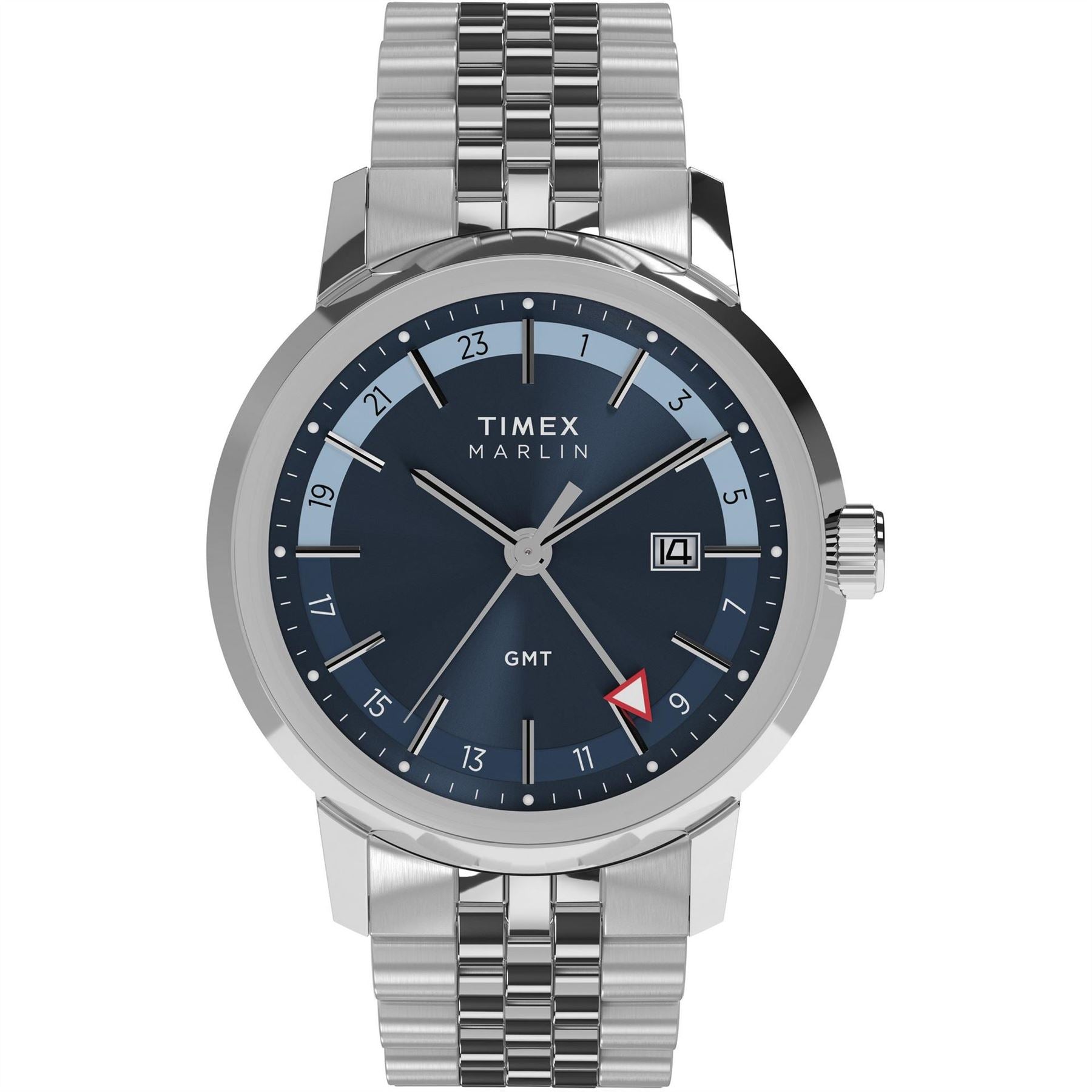 Timex Marlin Sn62 Dress Steel Jubilee Strap Analogue Watch