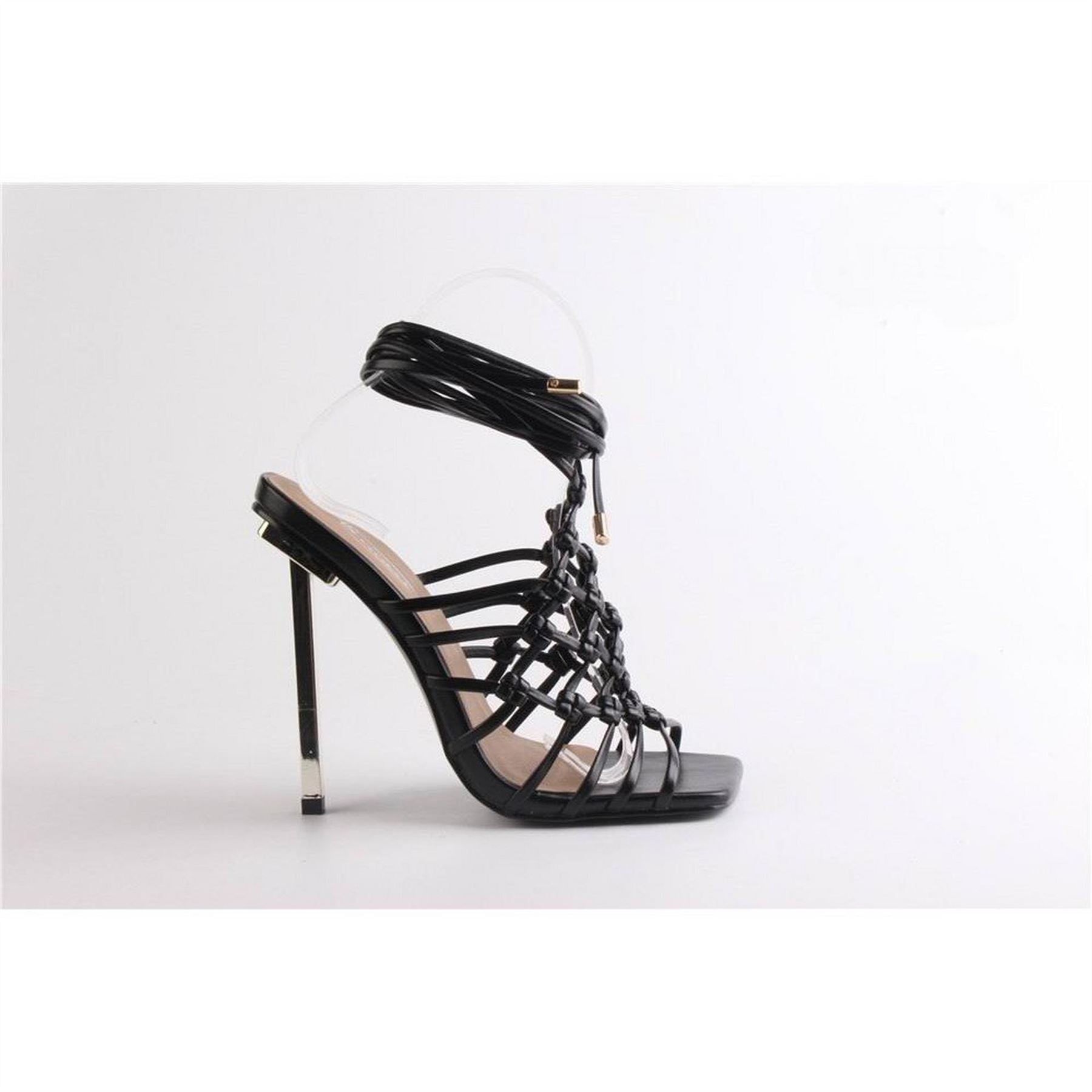 Chic Kinetic Gladiator Stiletto Heel Sandals