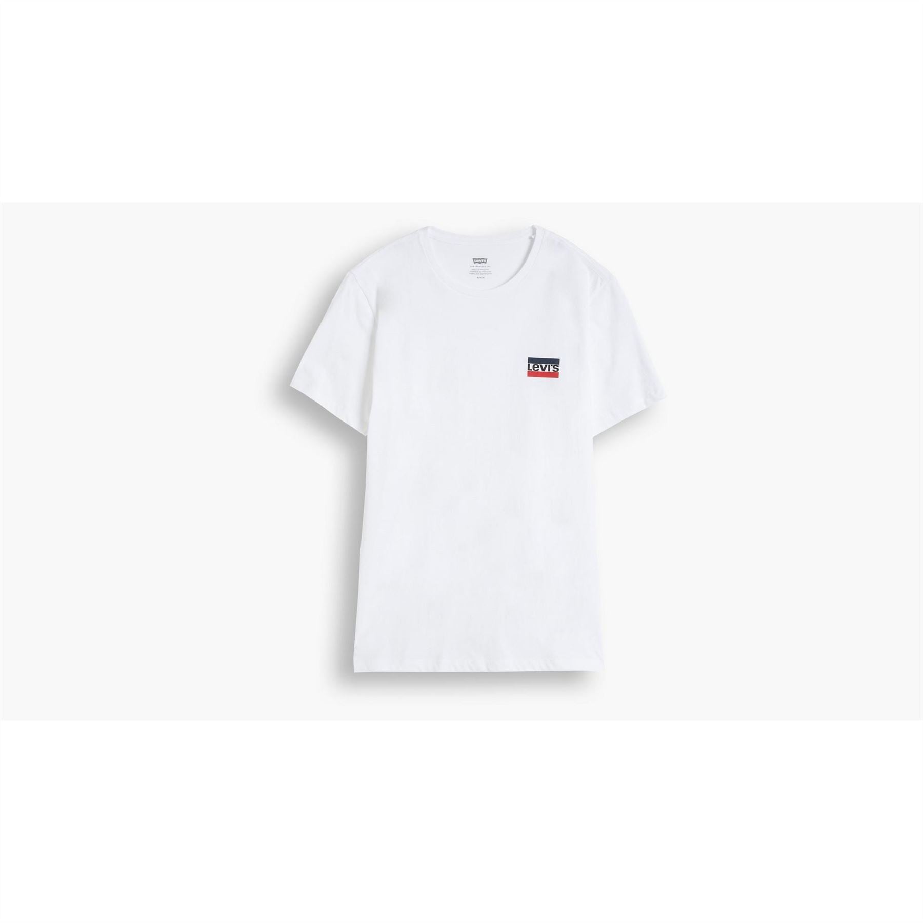 Levis 2 Pack Logo Crew Neck T-Shirts