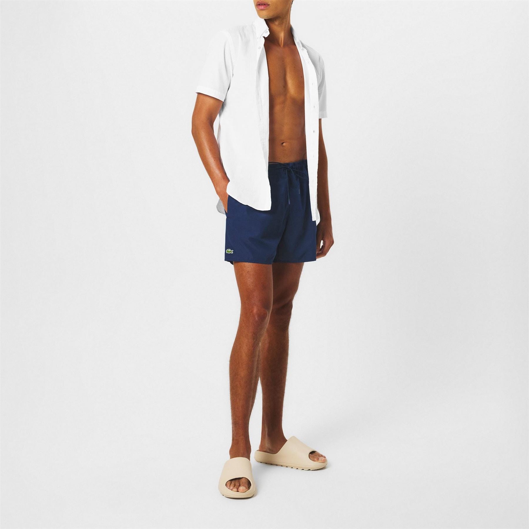 Lacoste Mens Taff Swim Shorts