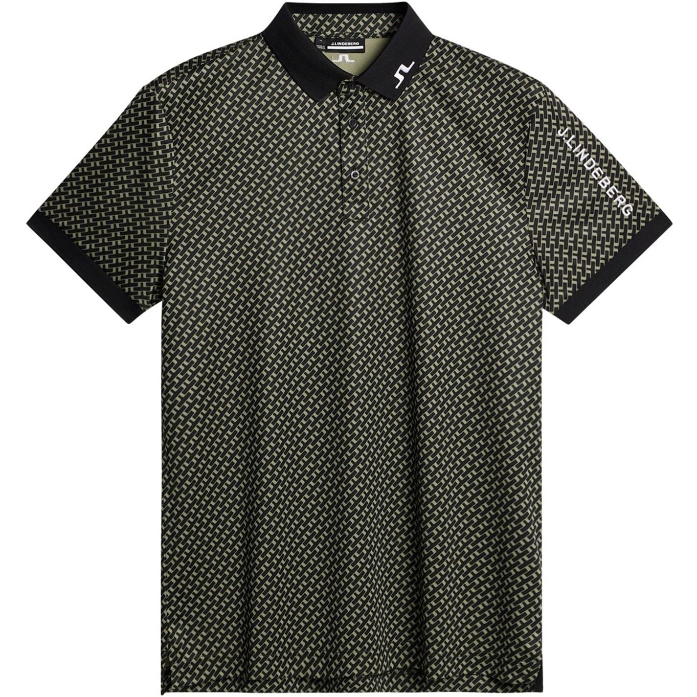 J Lindeberg Golf Short Sleeve Performance Polo Shirt