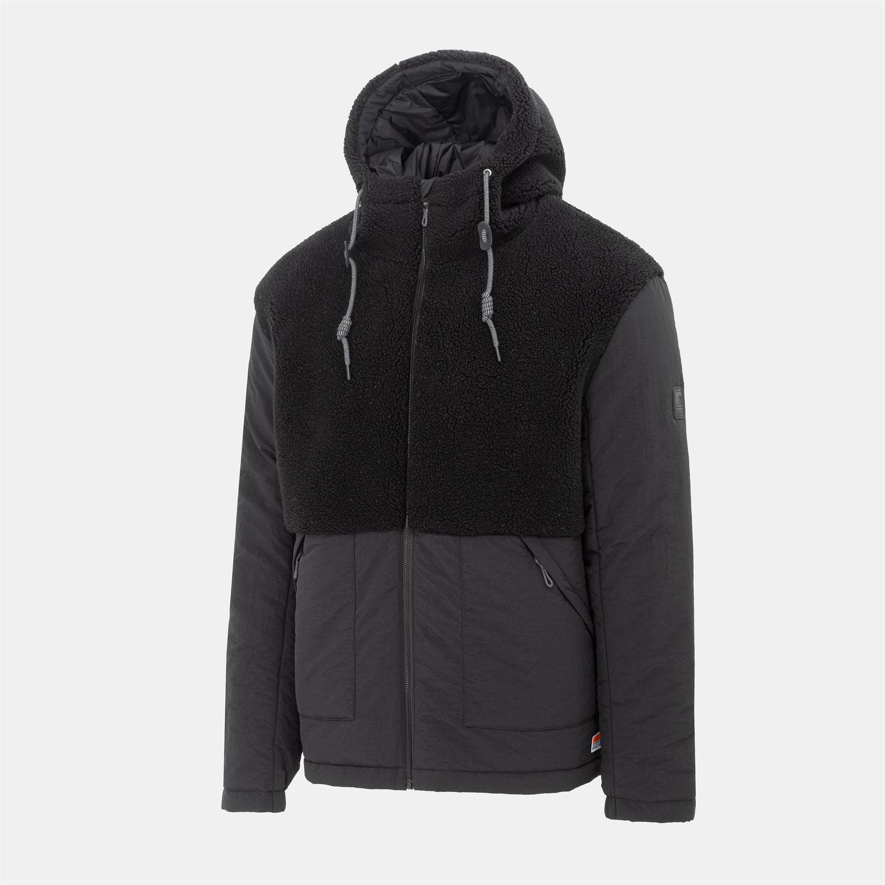 SoulCal Sherpa Hooded Hybrid Jacket