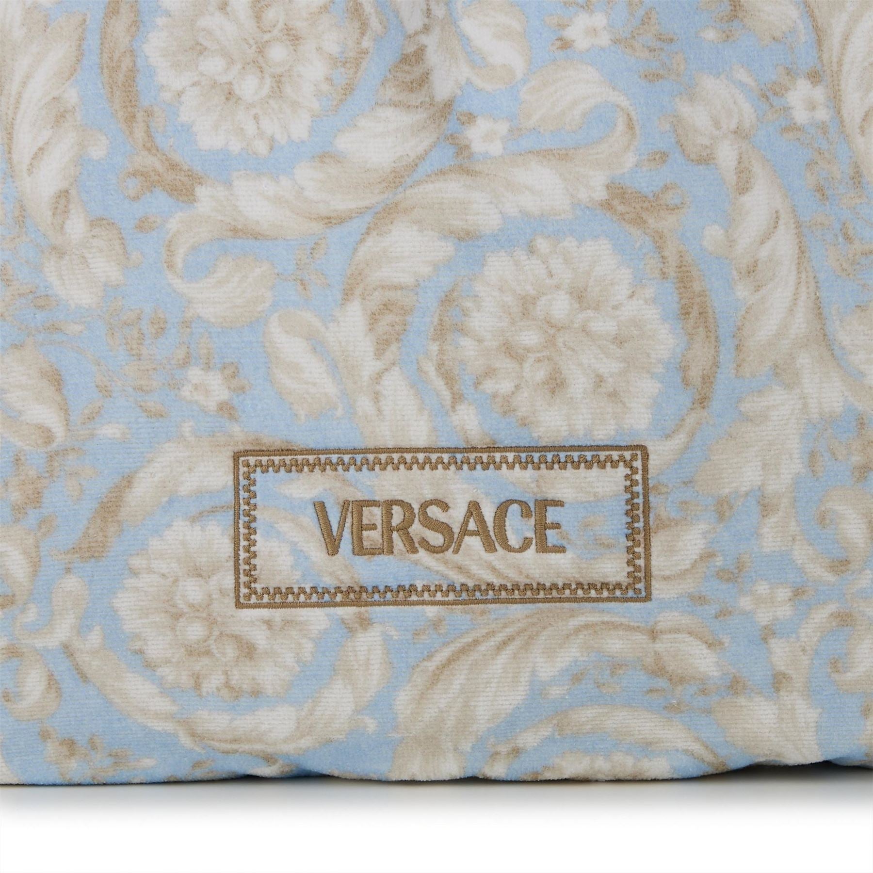 Versace Home Barocco Towel Tote Bag
