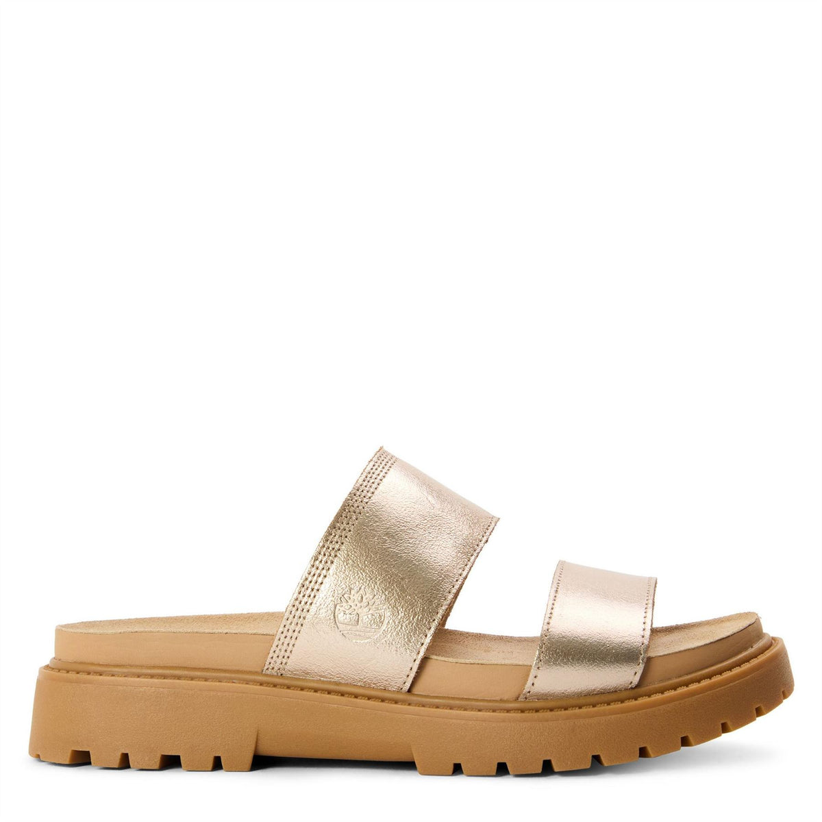 Timberland Clairemont Way Metallic Slide Sandals