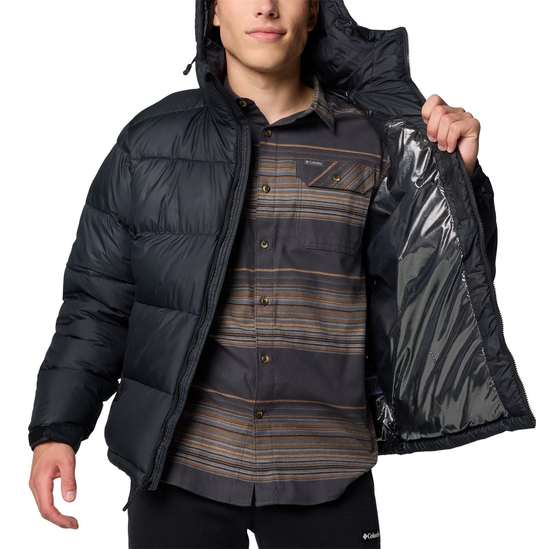 Columbia Pike Lake Hooded Water Resistant Insulated Puffer Jacket