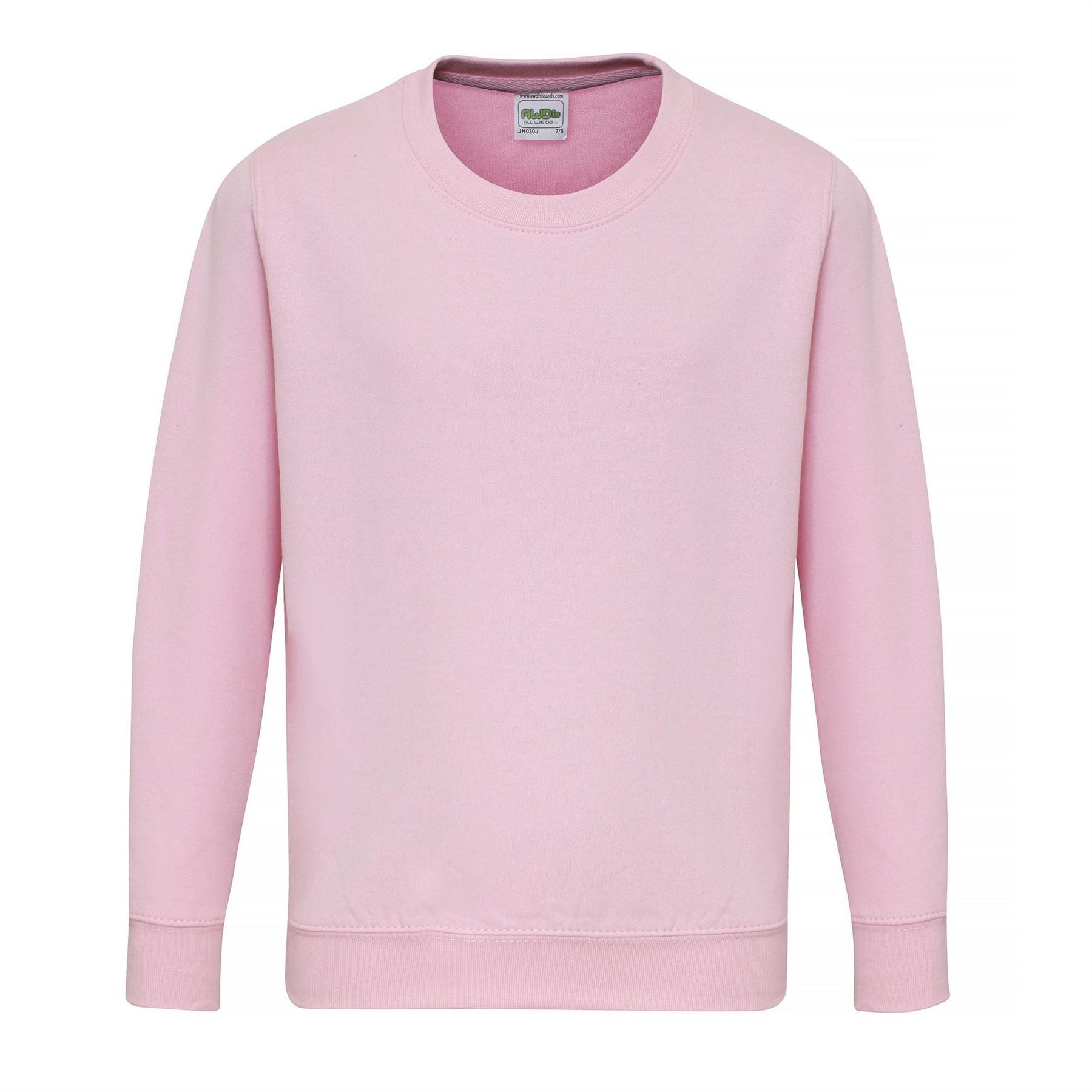 AWD Kids Cotton Long Sleeve Crew Sweatshirt