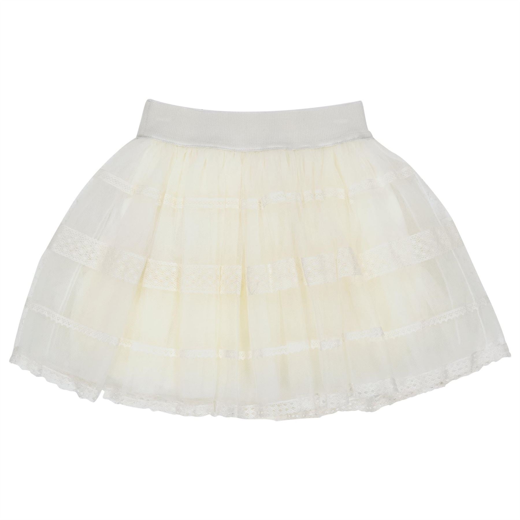 LAPIN HOUSE Ruffle Jersey Skirt