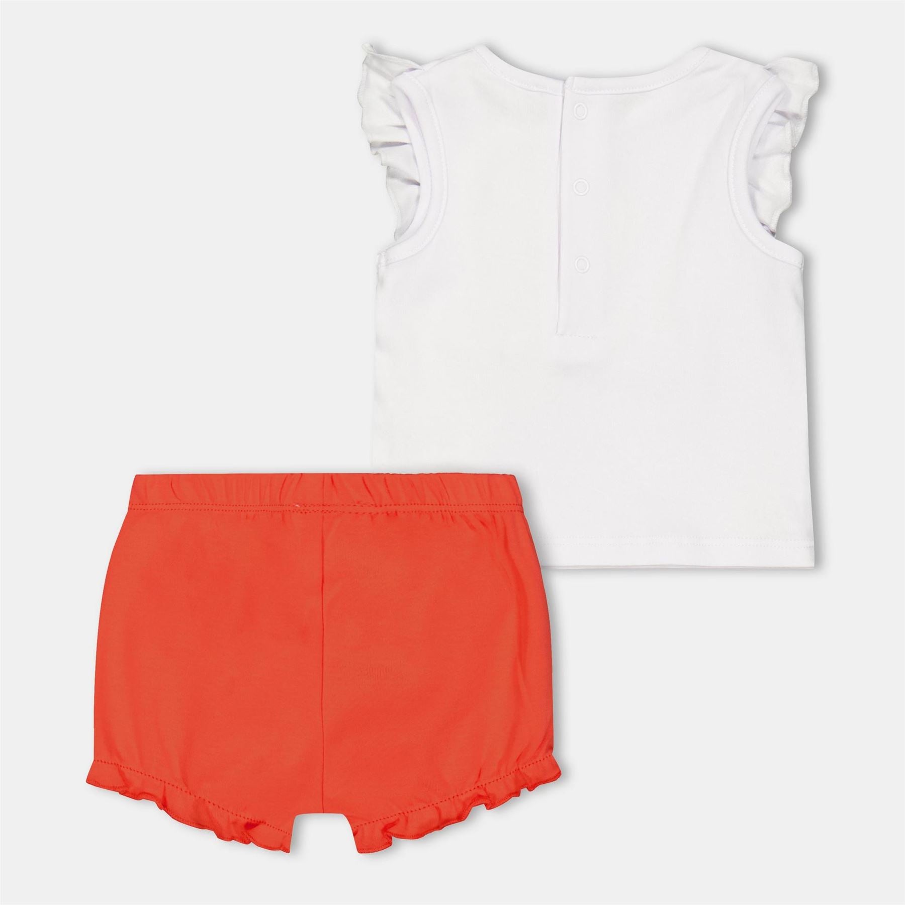 Carrement Beau Lettering Crew Neck Sleeveless Tank Short Set