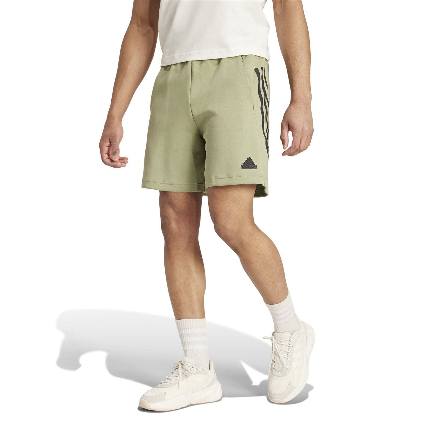 adidas Mens Future Icons 3 Stripes Shorts