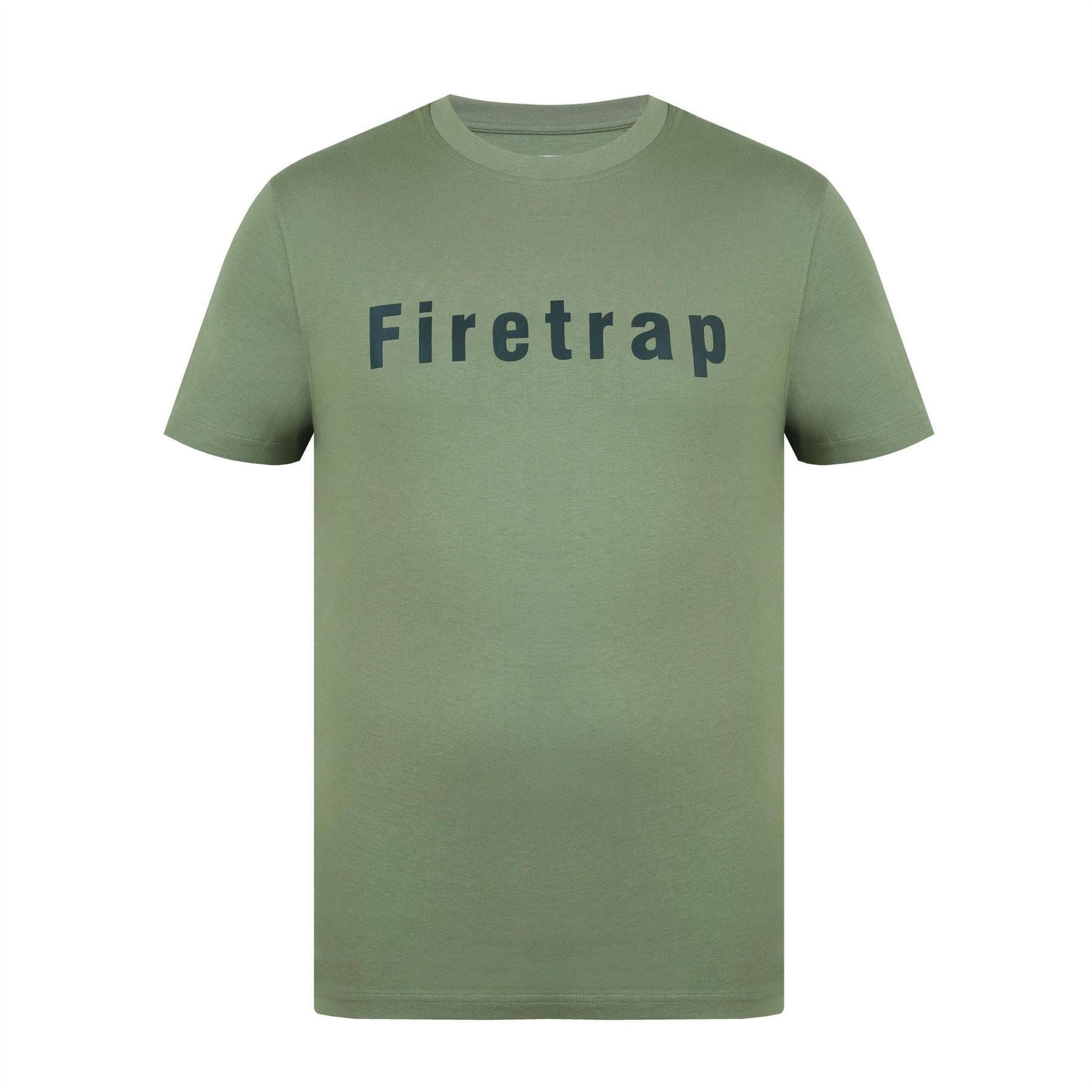 Firetrap Mens Large Logo T-Shirt