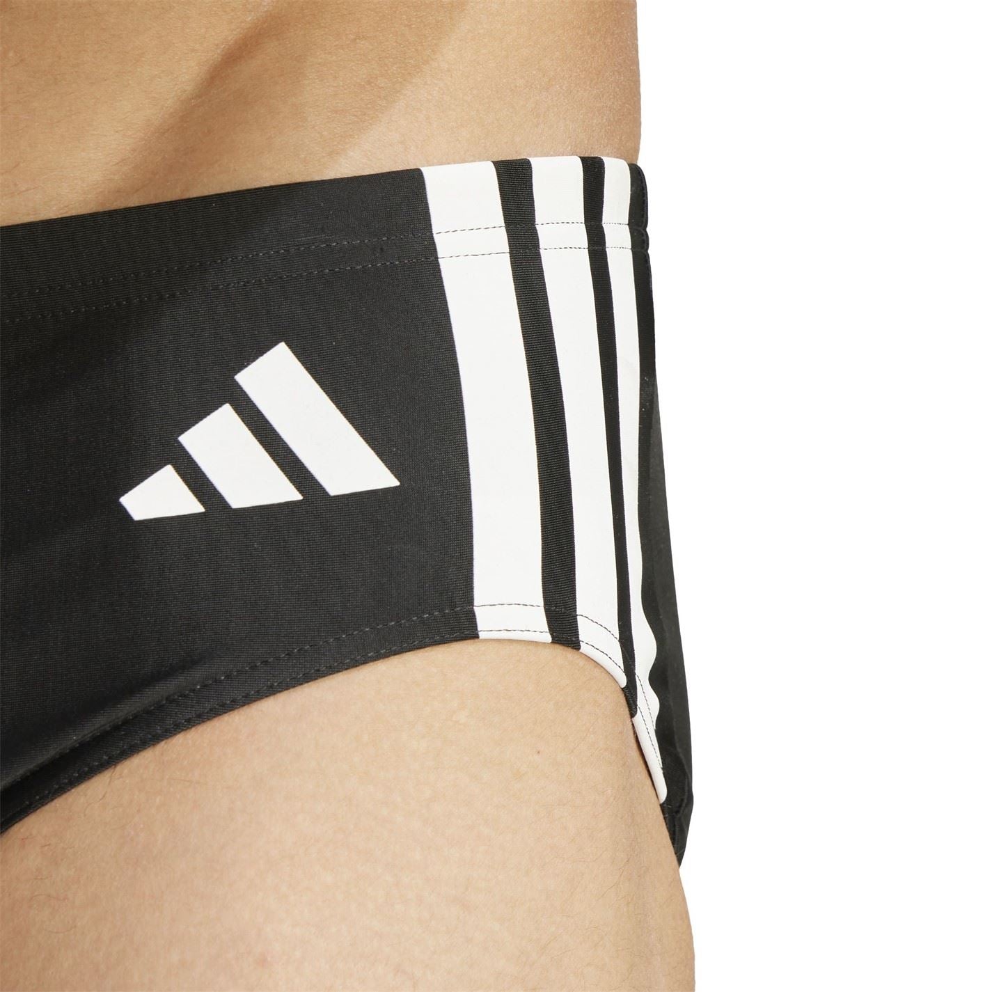 adidas Mens 3 Stripes Swim Trunks