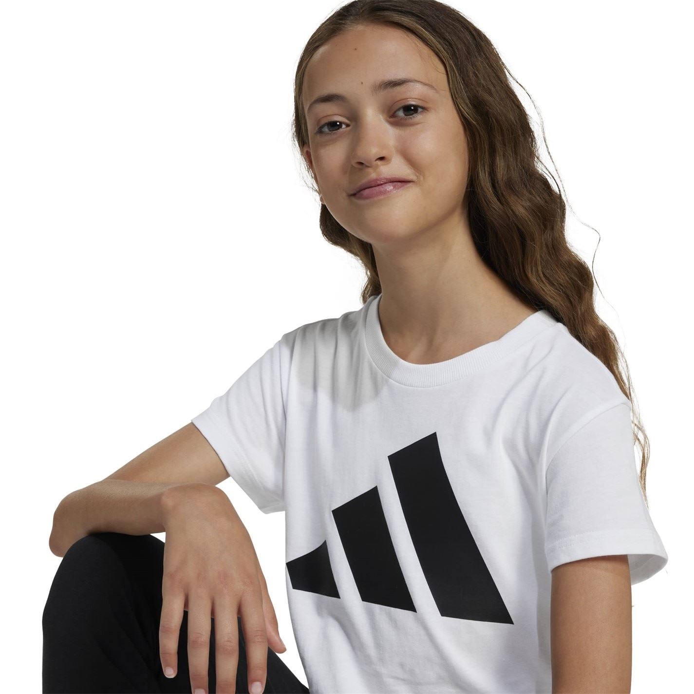 adidas Girls Essentials Linear T-Shirt