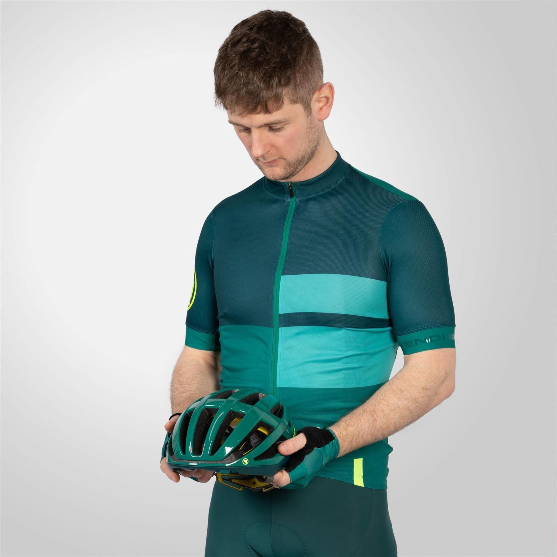 Endura Mens Fs260 Print Short Sleeve Jersey