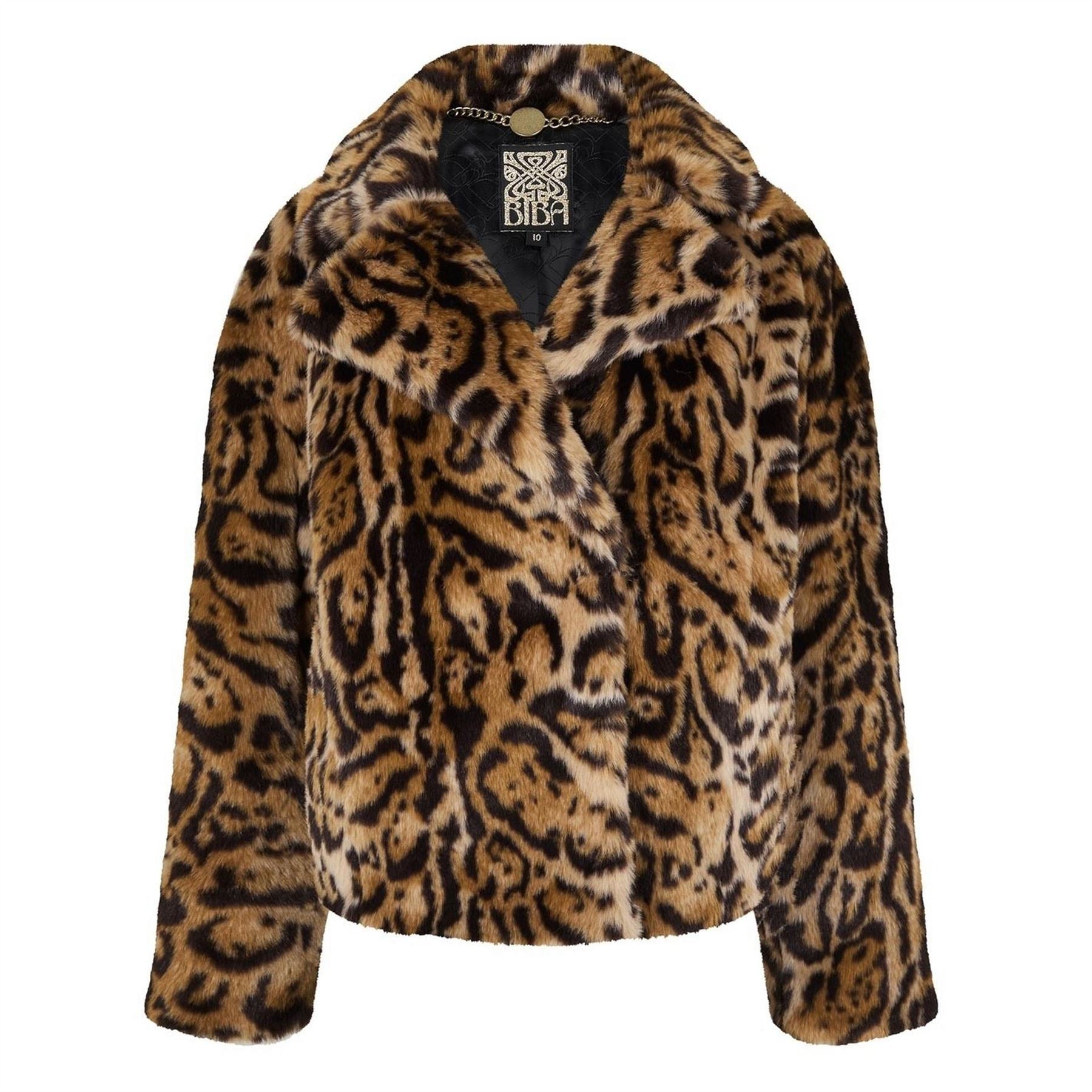Biba Short Faux Fur Jacket