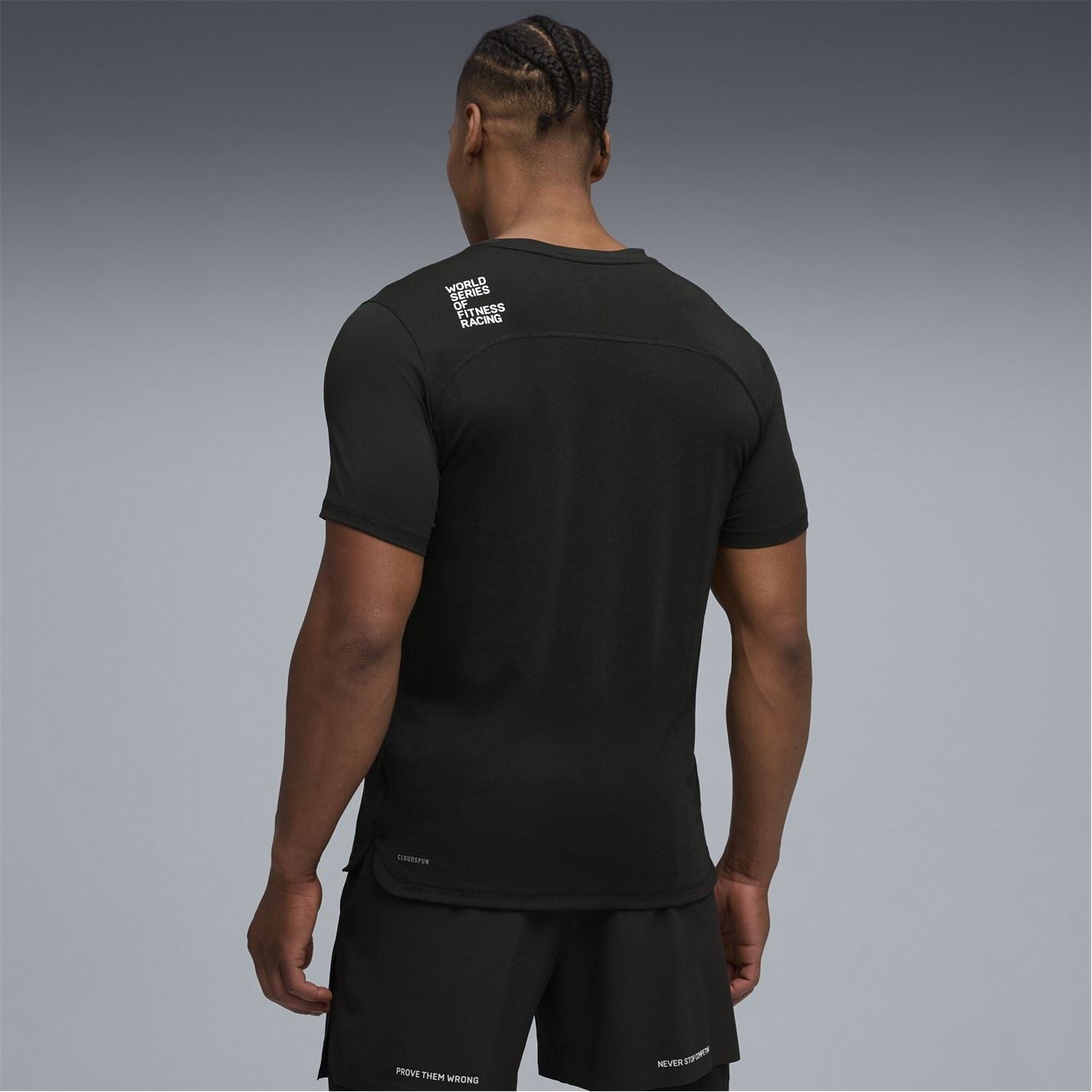 Puma Hyrox Spun Short Sleeve Performance Gym Top