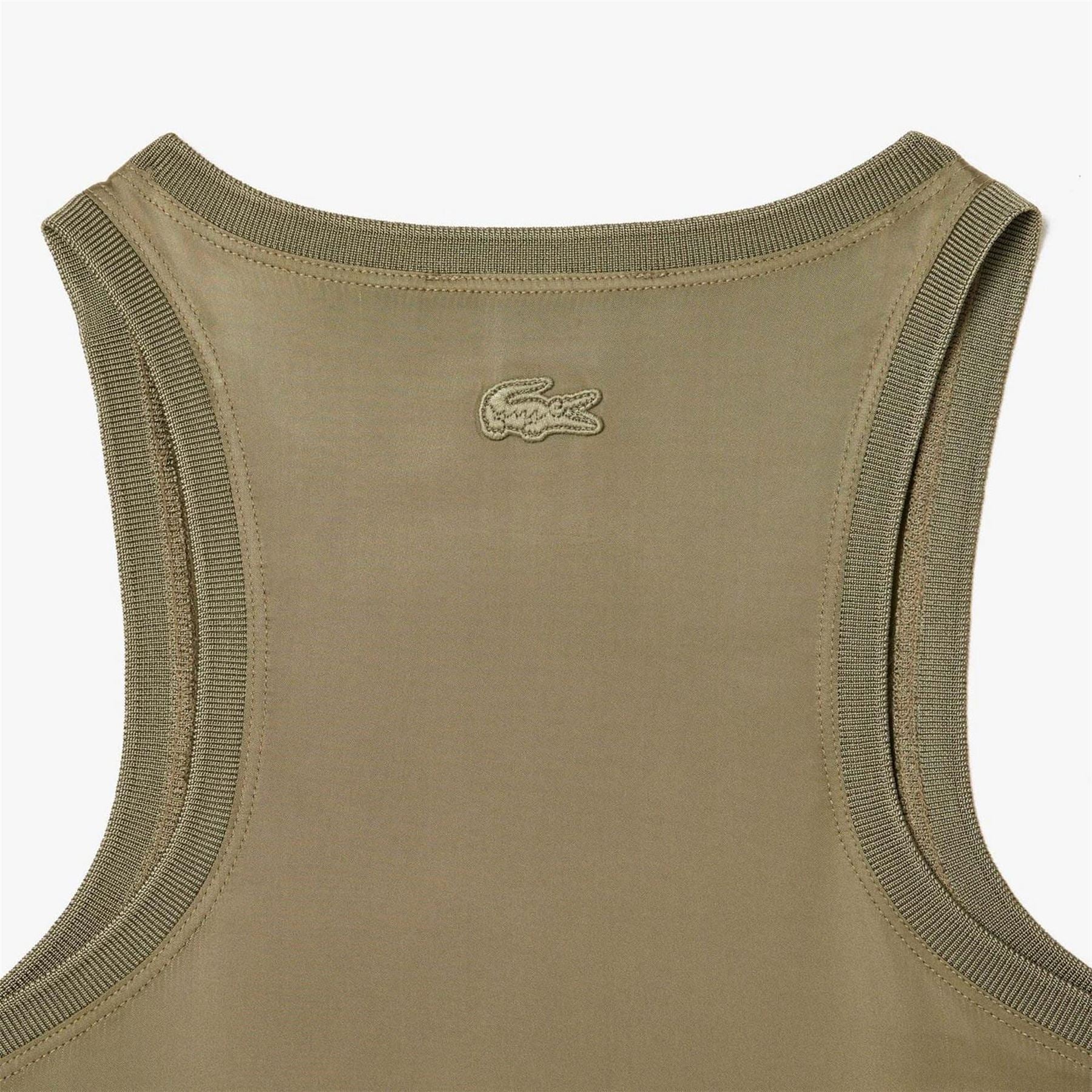 Lacoste Fit Fluid Satin Tank Top