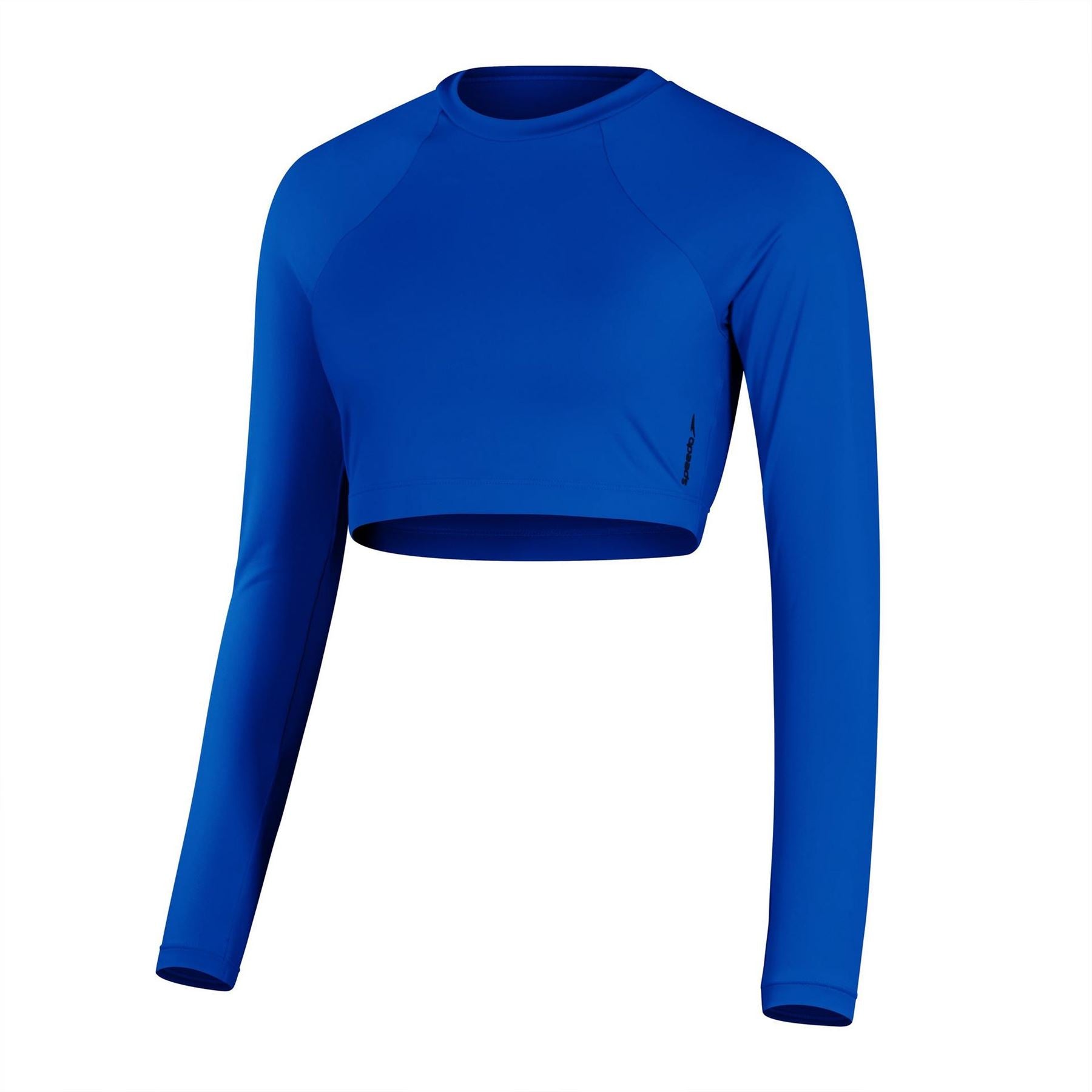 Speedo Crew Neck Raglan Sleeve Jersey Athletic Top