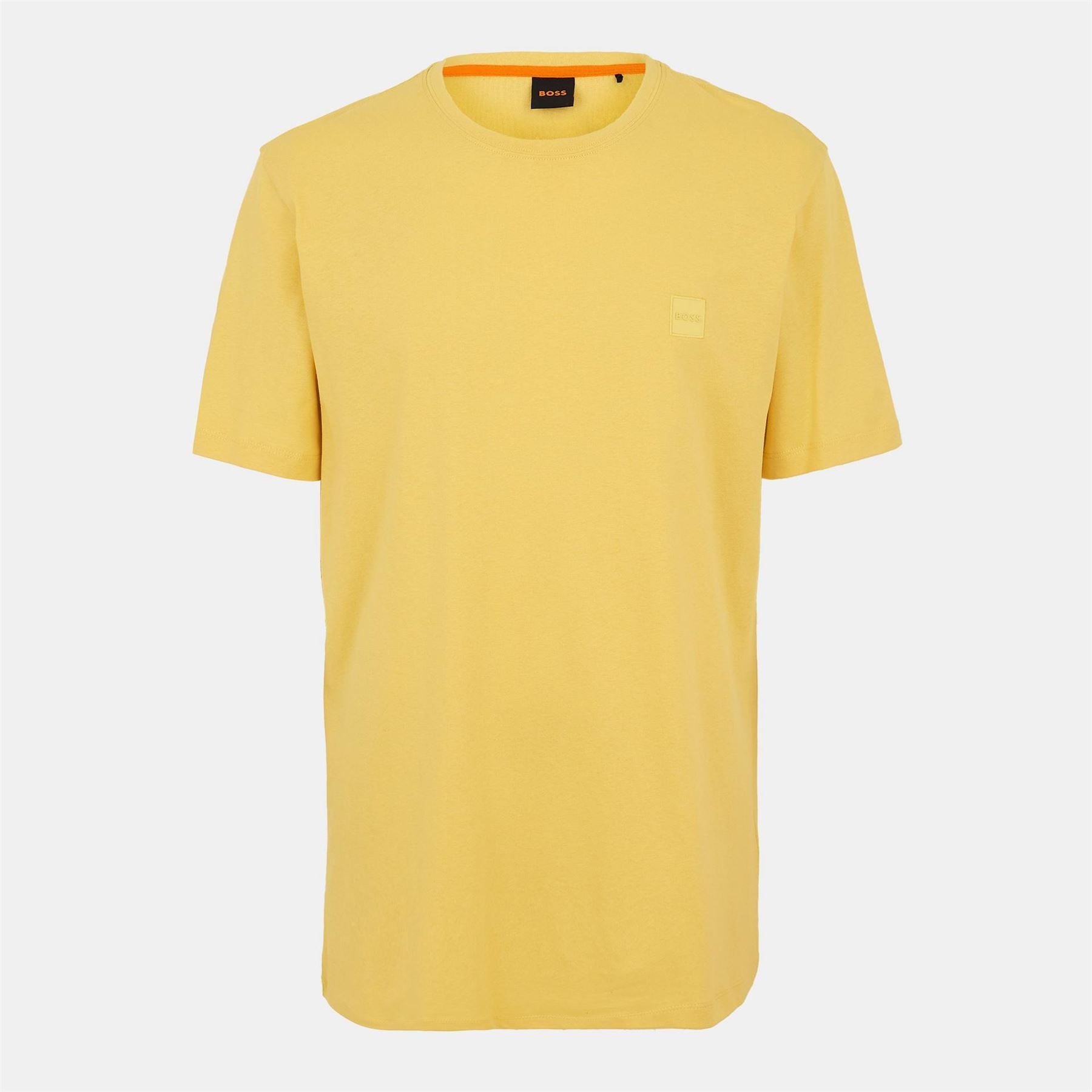 Boss BOSS ORANGE Tales T Shirt with Logo Patch Premium Cotton