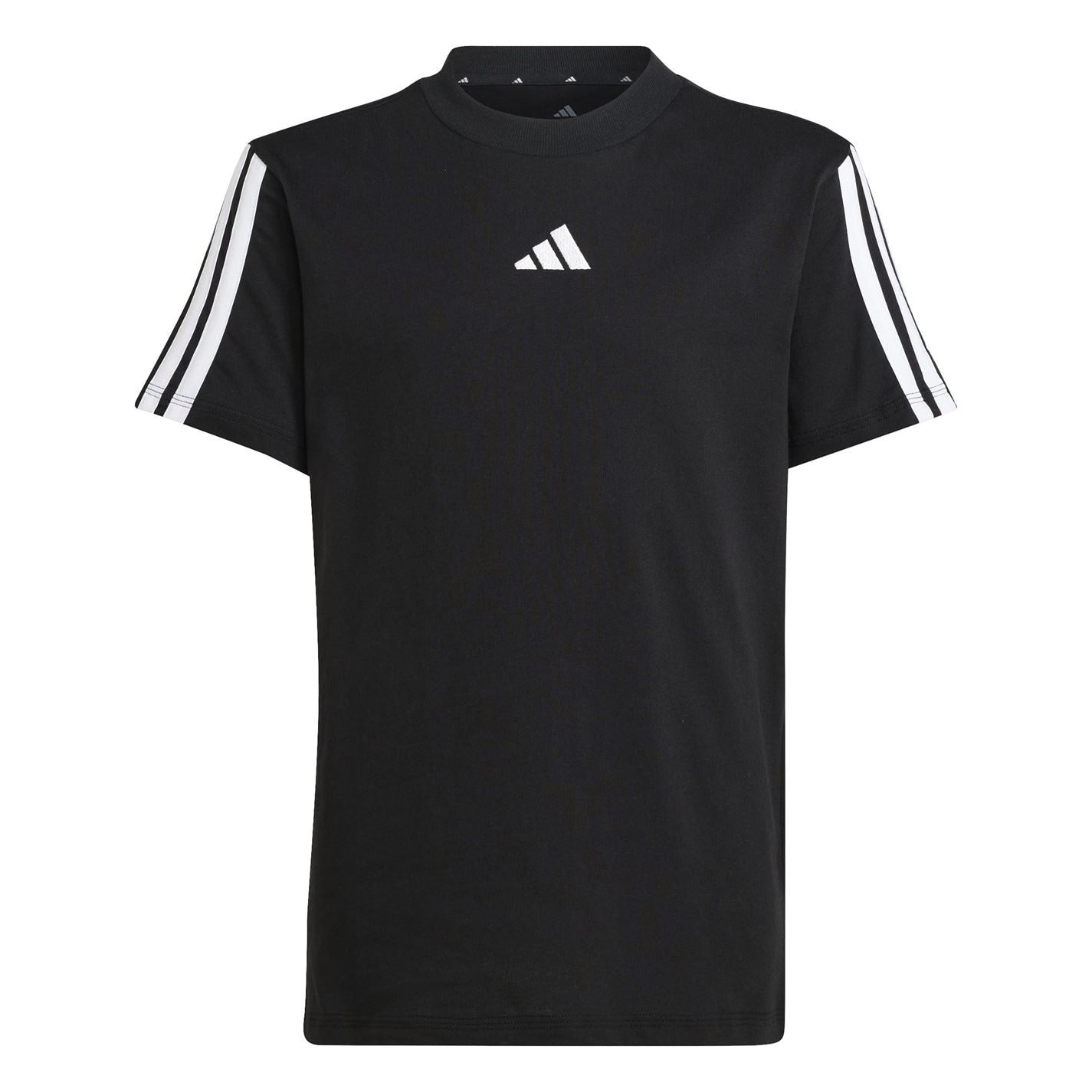 adidas 3 Stripe Essentials T-Shirt Junior